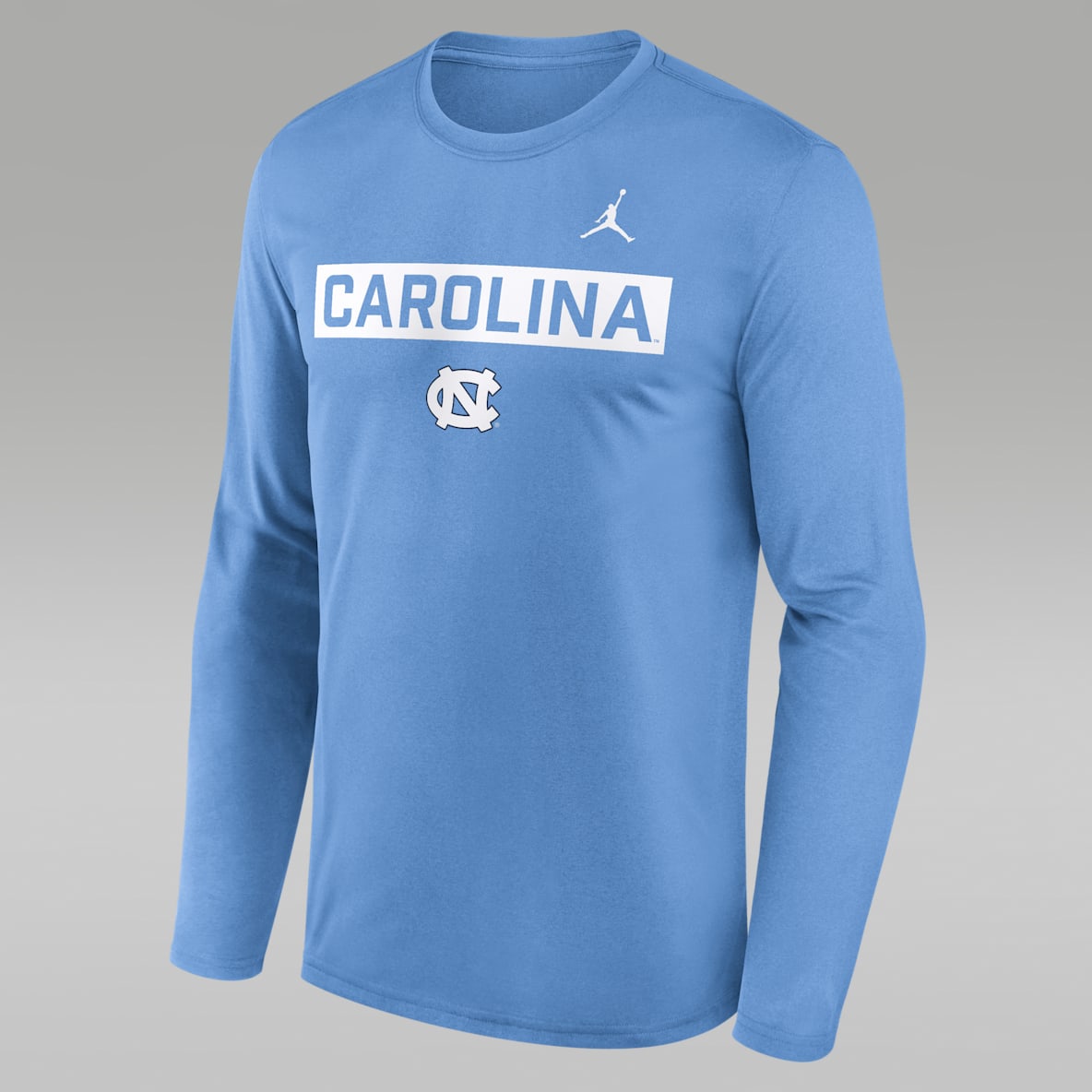 North Carolina Primetime Legend 2-Hit North Carolina Primetime Legend 2-Hit Playera de manga larga universitaria marca Jordan Dri-FIT para hombre