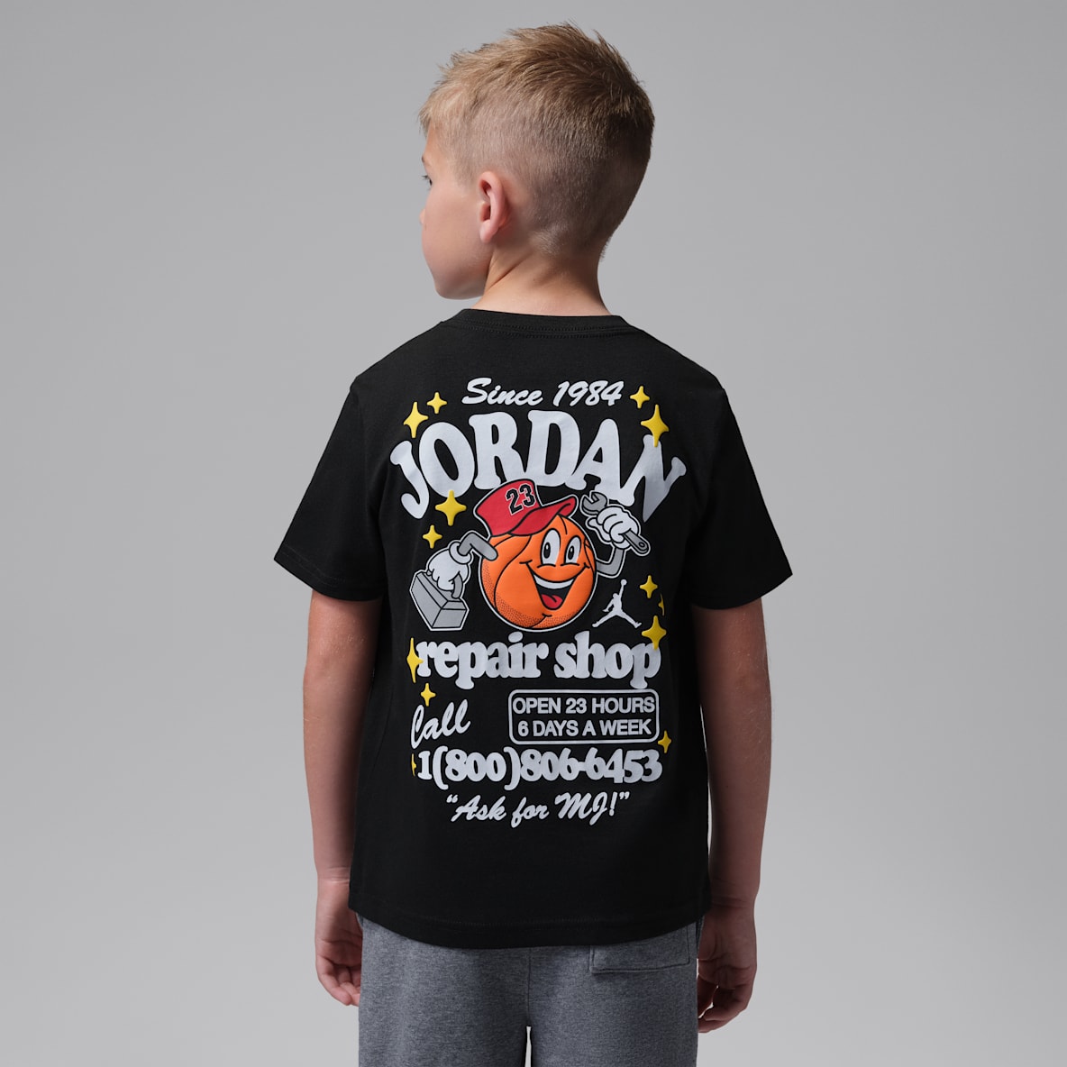 Jordan Little Kids' MJ's Repair Shop T-Shirt