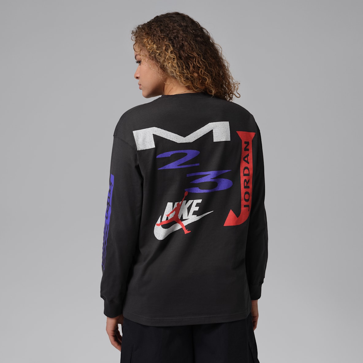 Jordan Flight Women's Oversized Long-Sleeve T-Shirt