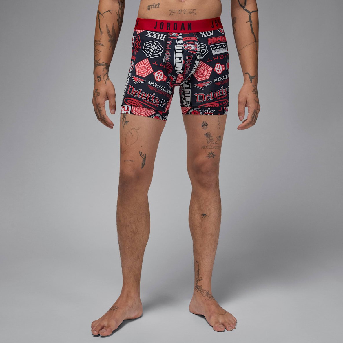 Jordan Dri-FIT Poly Essentials Jordan Dri-FIT Poly Essentials Men's Flight Boxer Briefs (2-Pack)