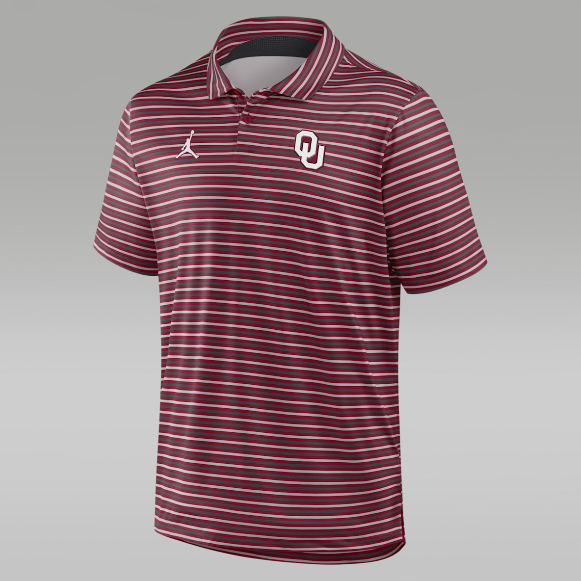 Oklahoma Tour Stripe Oklahoma Tour Stripe Men's Jordan Brand Dri-FIT College Polo