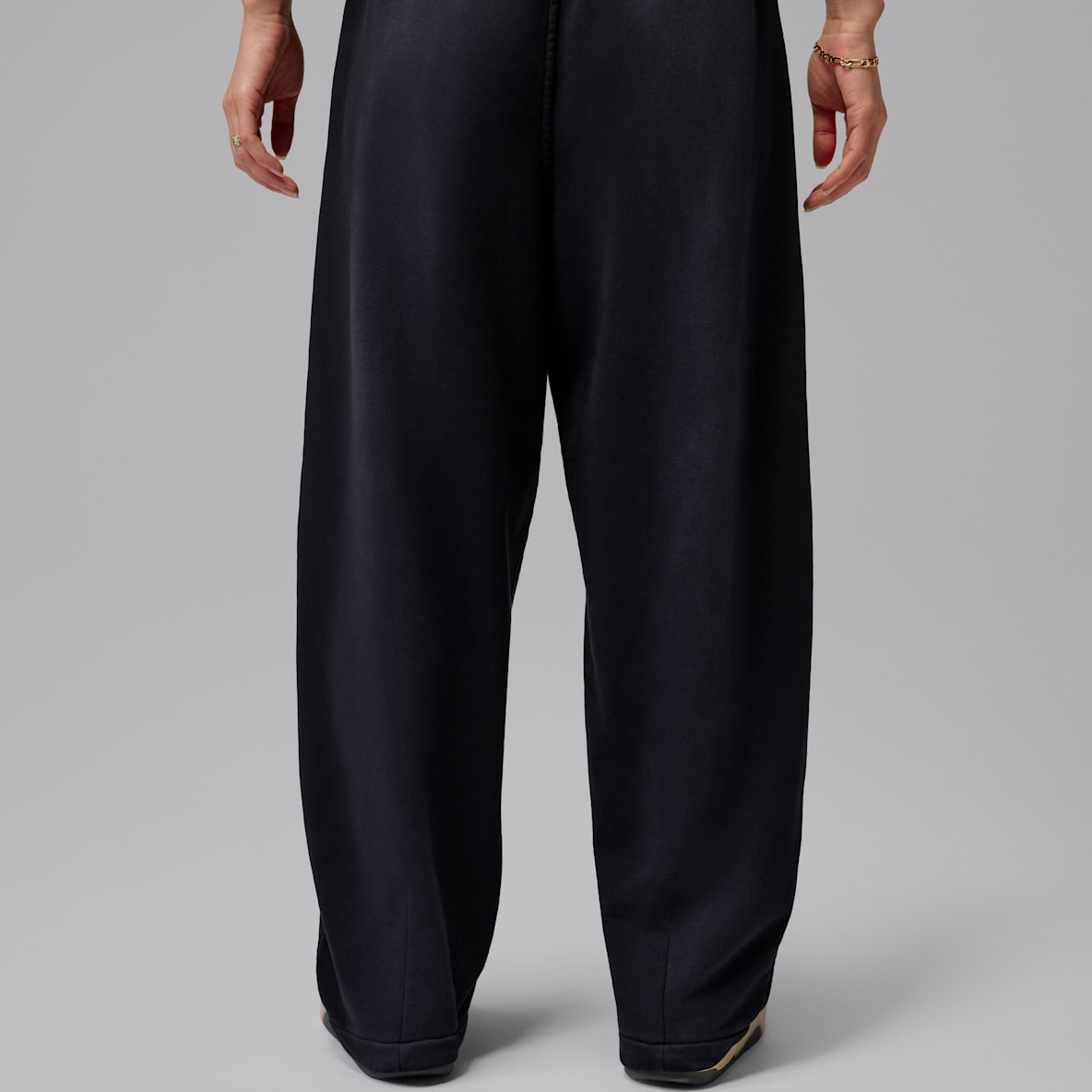 조던 플라이트 플리스 여성 배기 팬츠