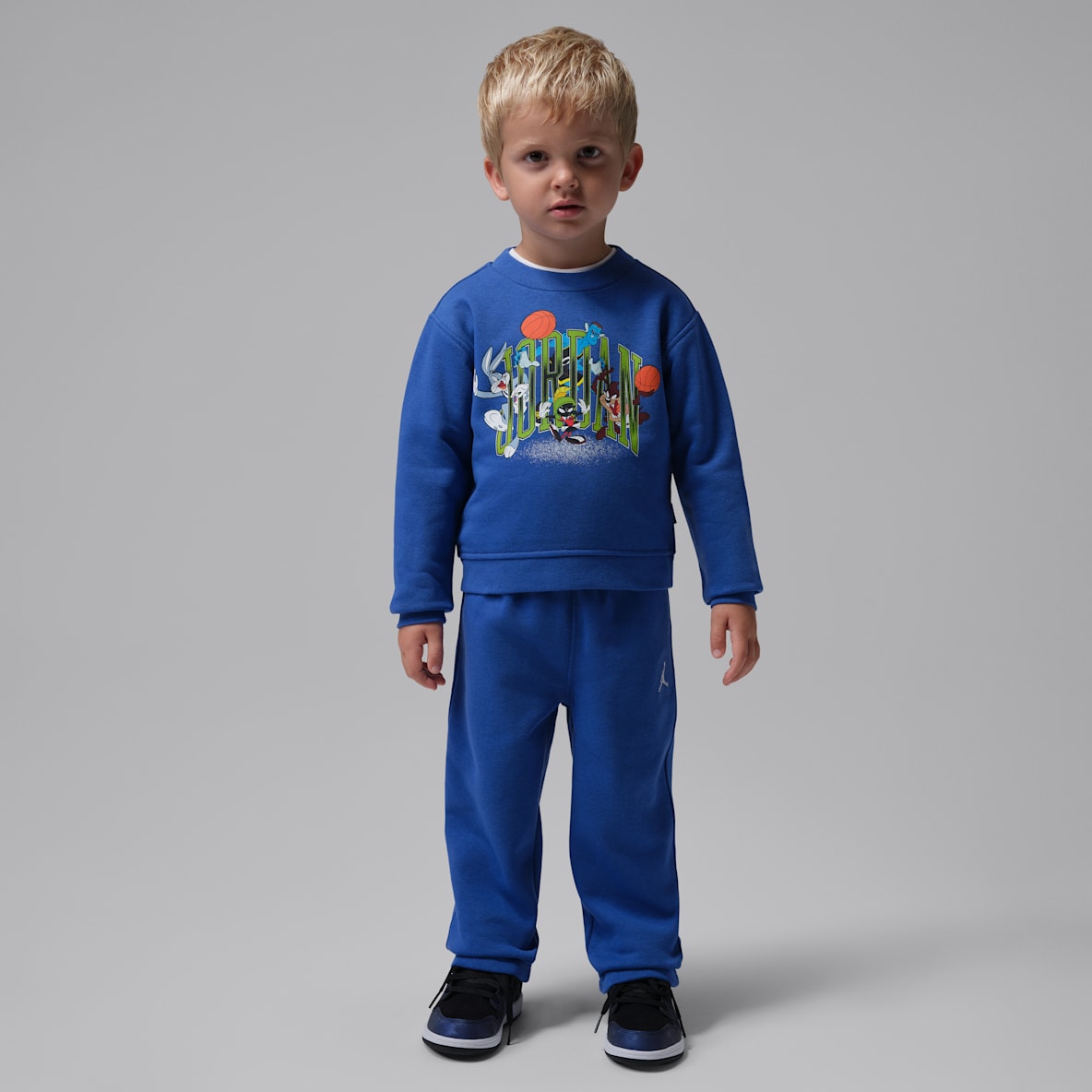 Jordan Toddler Space Jam 30 2-Piece Arched Crew Top Set