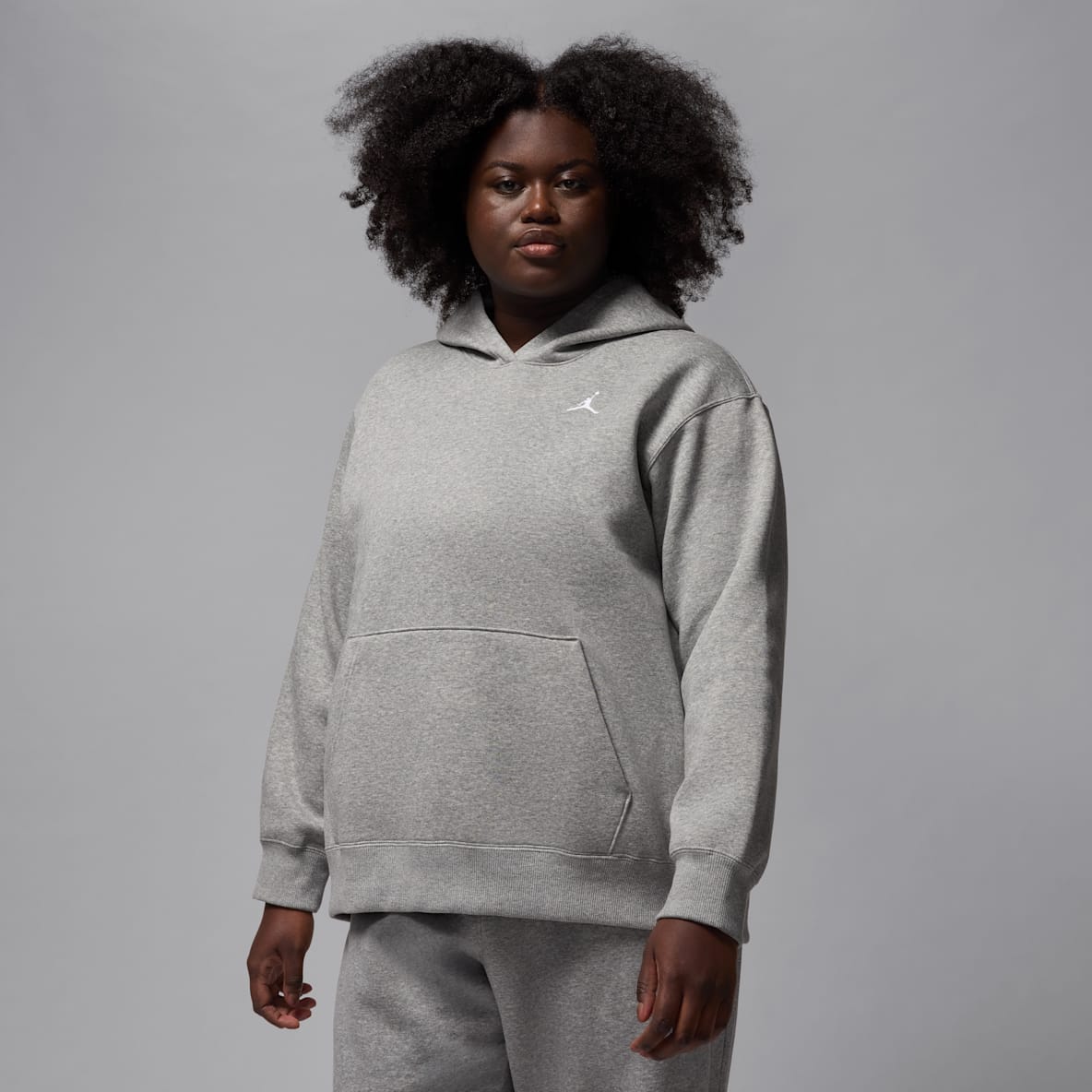 Jordan Brooklyn Fleece Jordan Brooklyn Fleece Huvtröja kvinnor (Plus Size)
