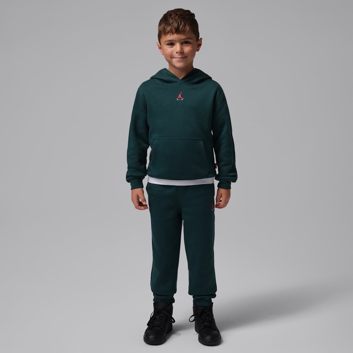 Jordan Brooklyn Fleece Pantalones de entrenamiento para niños talla pequeña