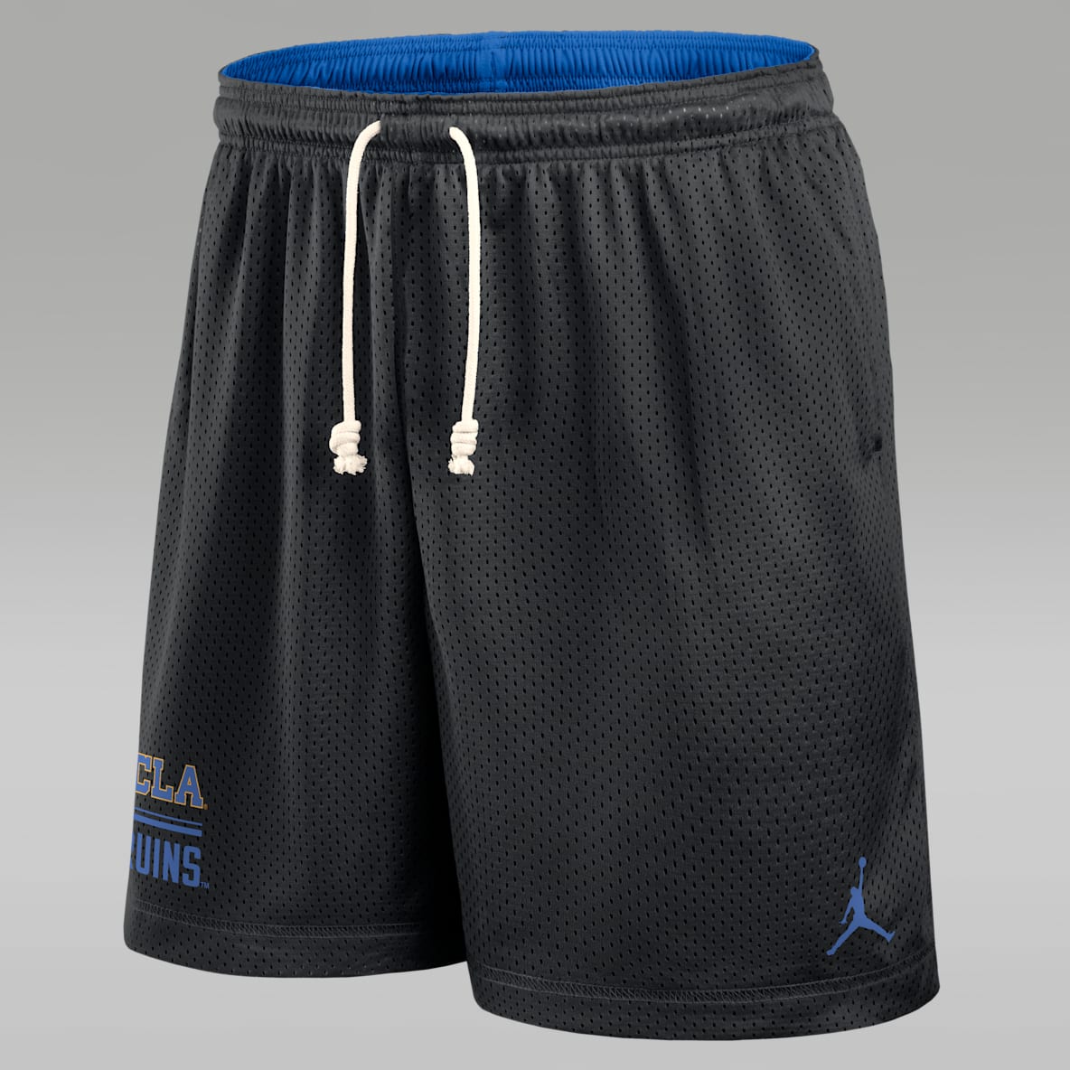 UCLA Courtside Shorts reversibles universitarios marca Jordan para hombre Dri-FIT