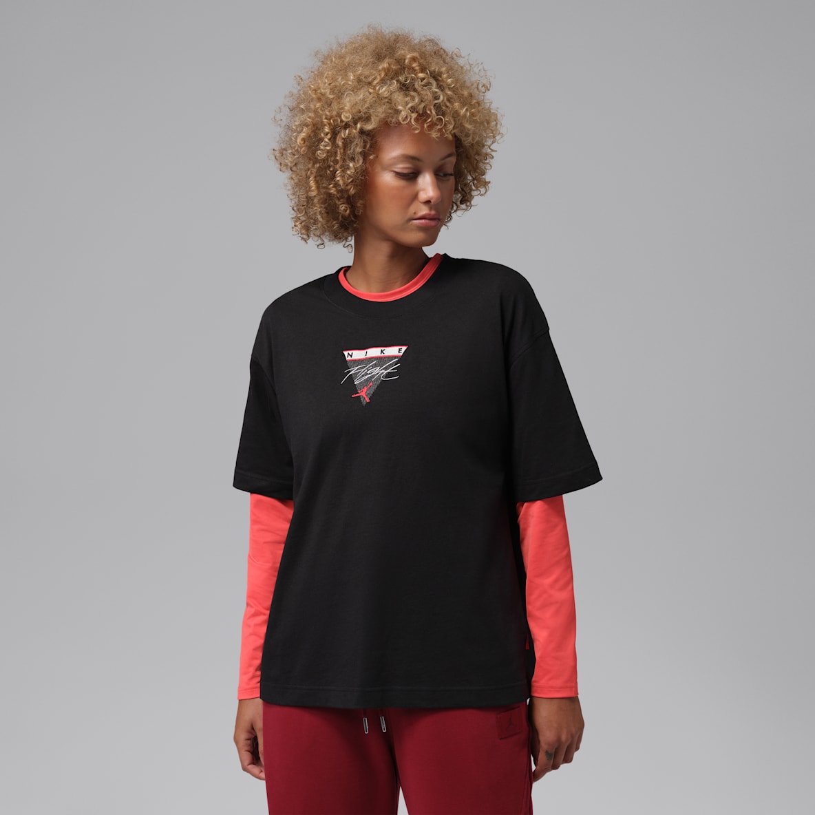 Jordan Playera girlfriend para mujer