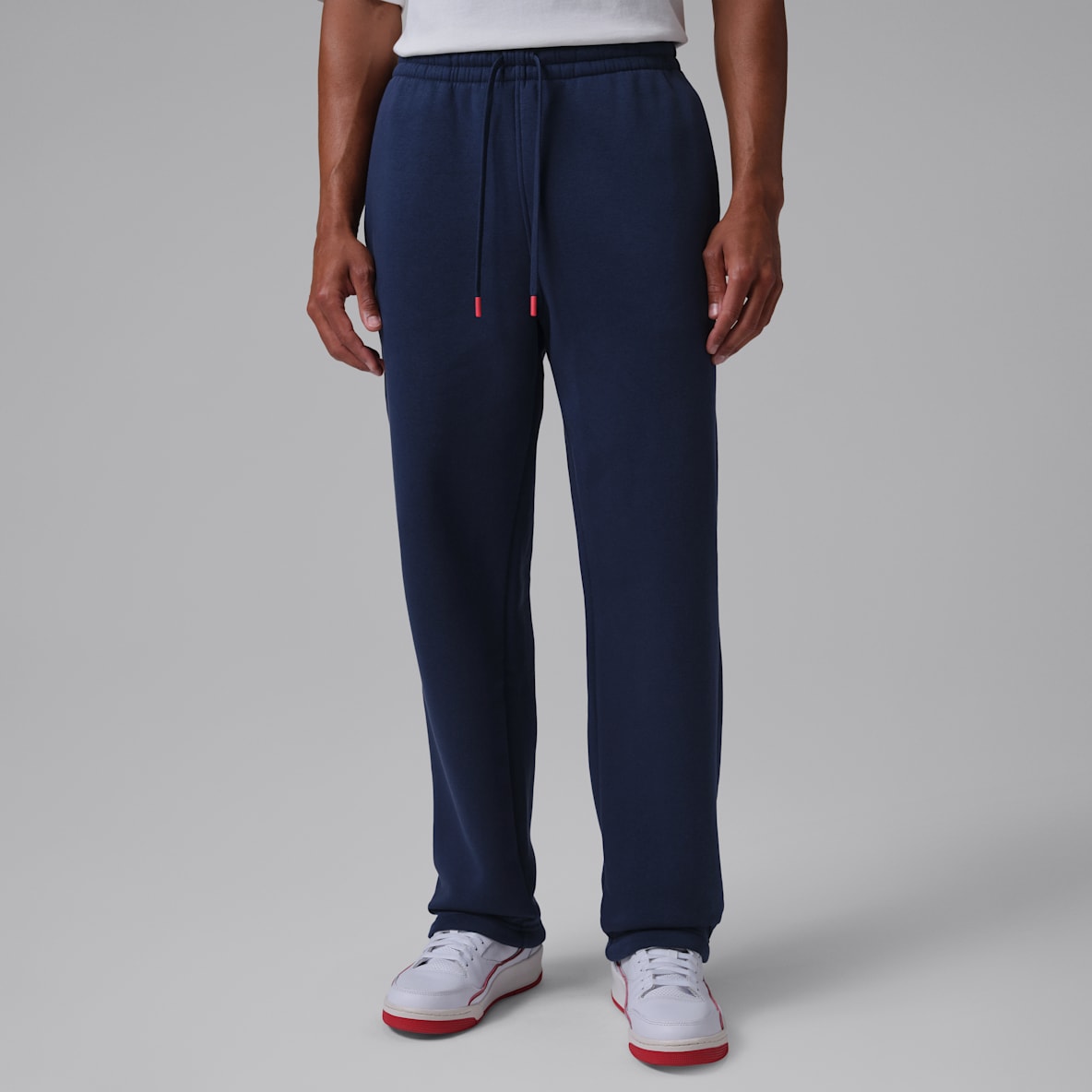Jordan Brooklyn Men's Statement Fleece Open-Hem Trousers