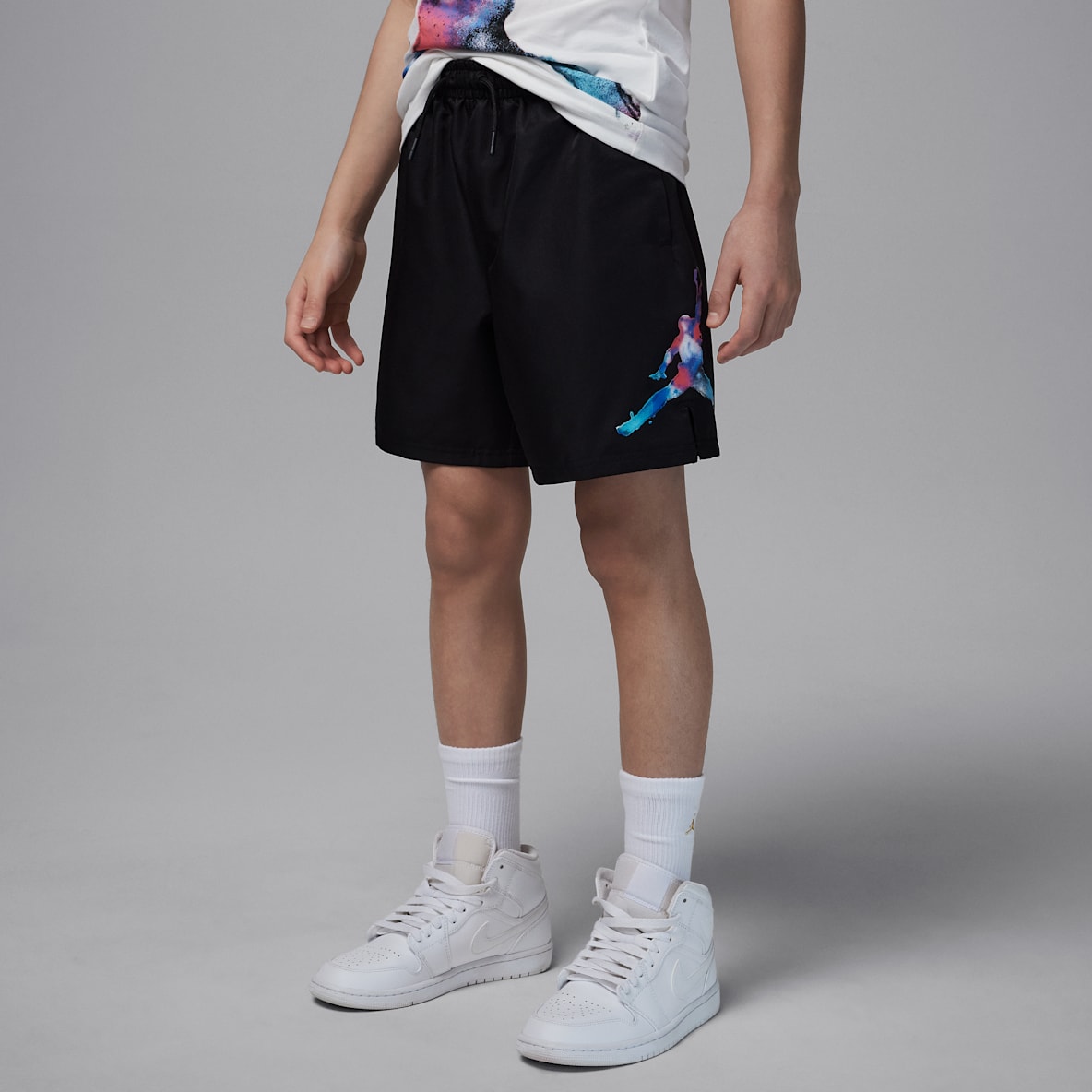 Jordan Essentials Jordan Essentials Shorts para la alberca para niños talla grande