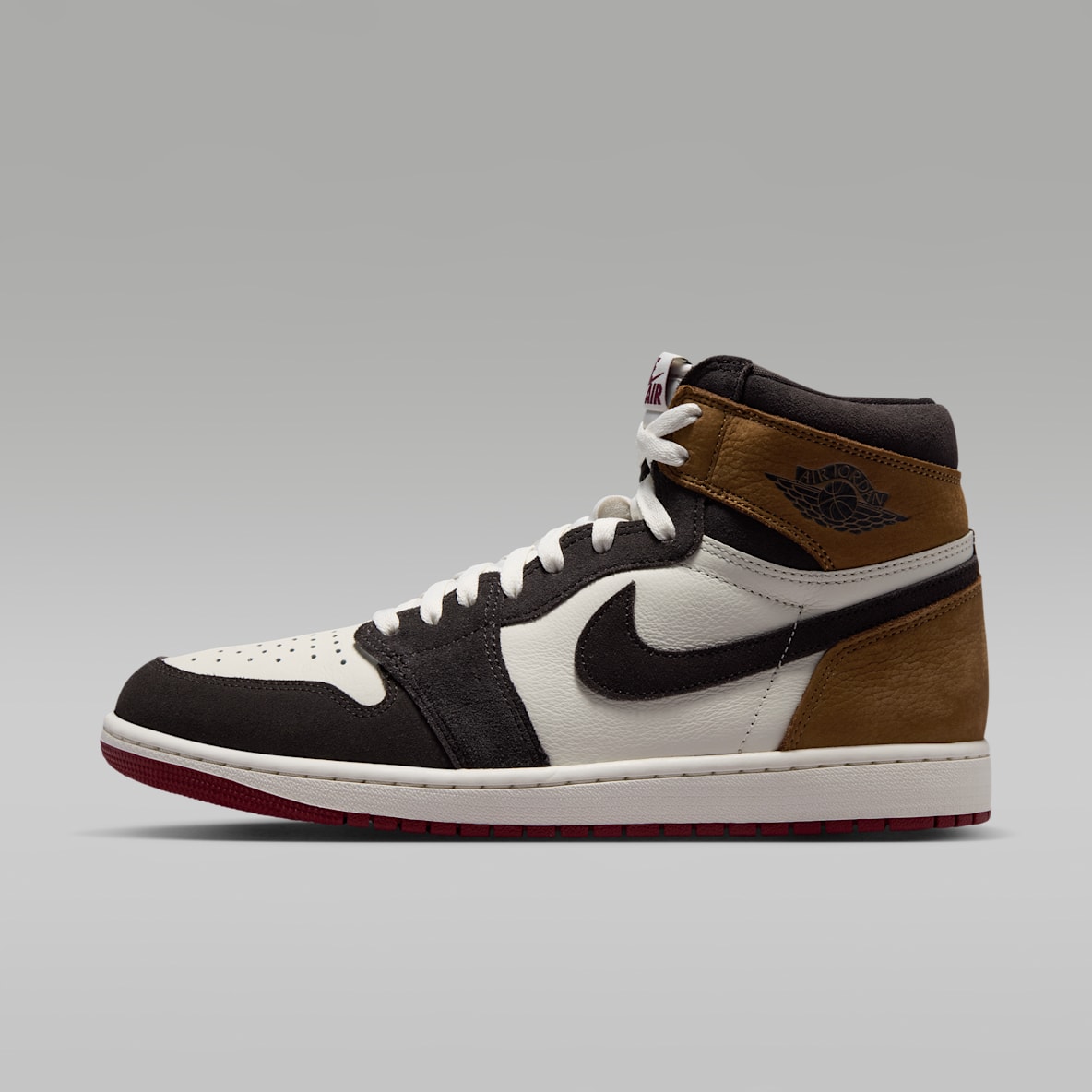 Air Jordan 1 Retro High OG "Shadow Brown and Light British Tan" Men's Shoes