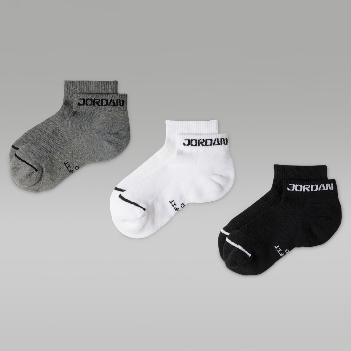 Jordan Everyday Elevated Calcetines invisibles (3 pares)