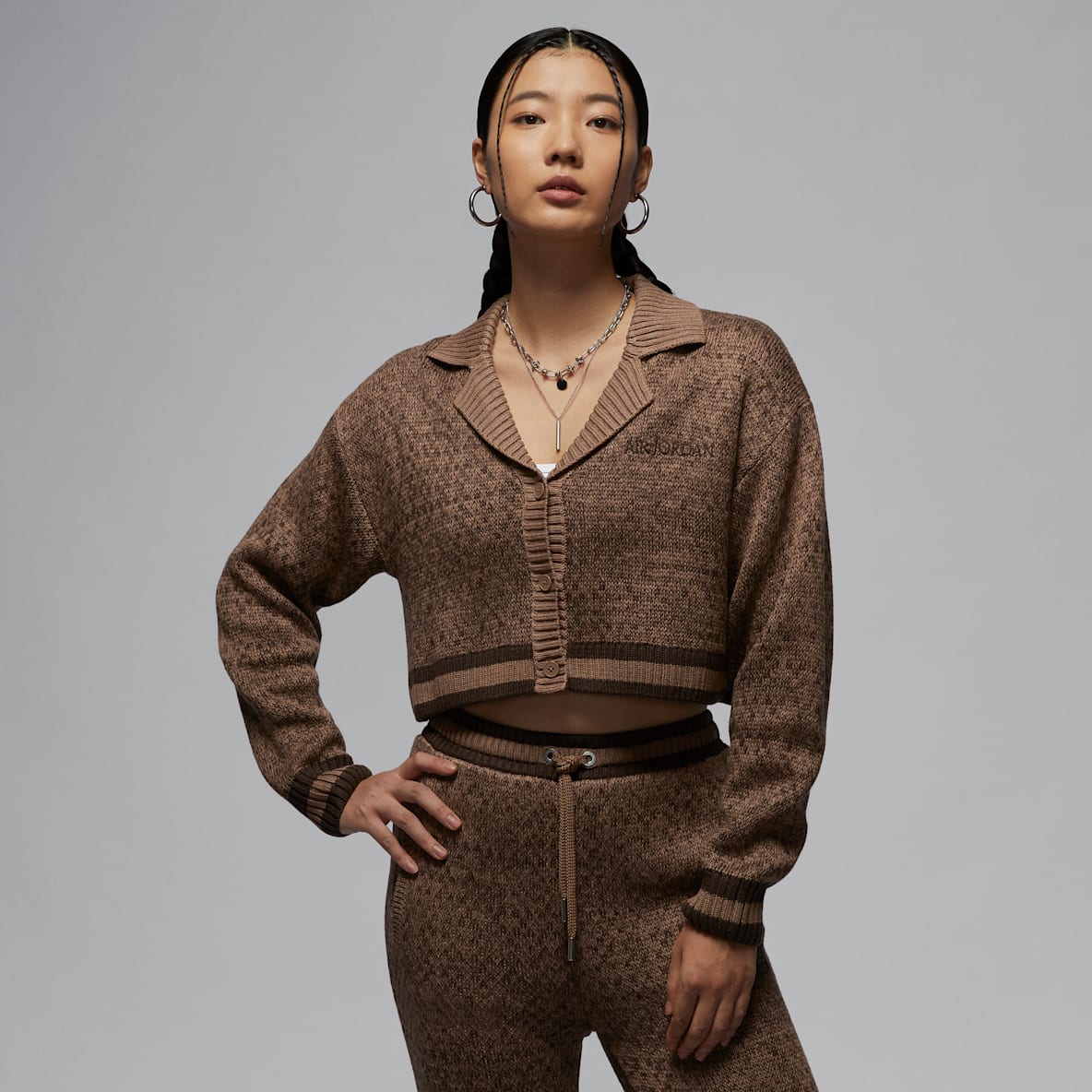 エア ジョーダン ウィメンズ ニット カーディガン