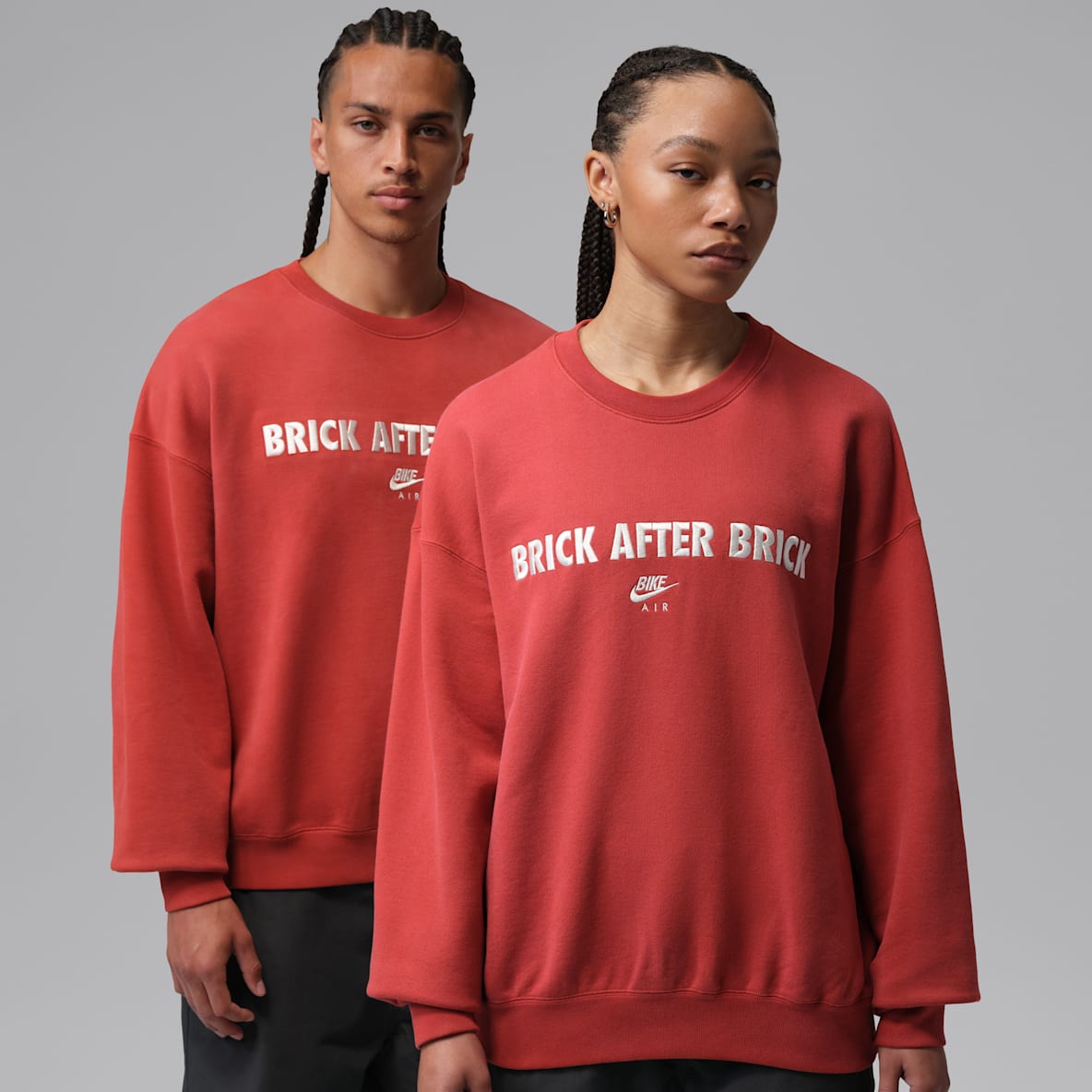Jordan BIKE AIR x Nigel Sylvester Fleece Crew-Neck Sweatshirt