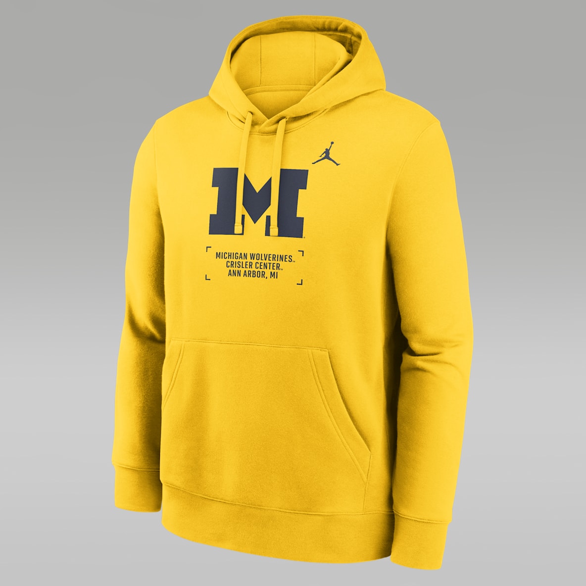 Michigan Club Basketball 2-Hit Michigan Club Basketball 2-Hit Men's Nike College Pullover Hoodie