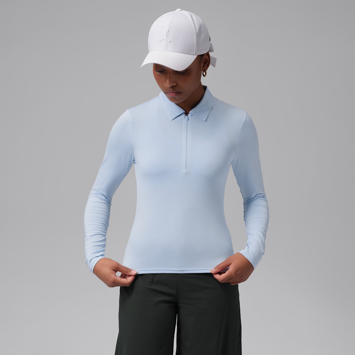 Jordan Langärmliges Dri-FIT Golf-Poloshirt (Damen)
