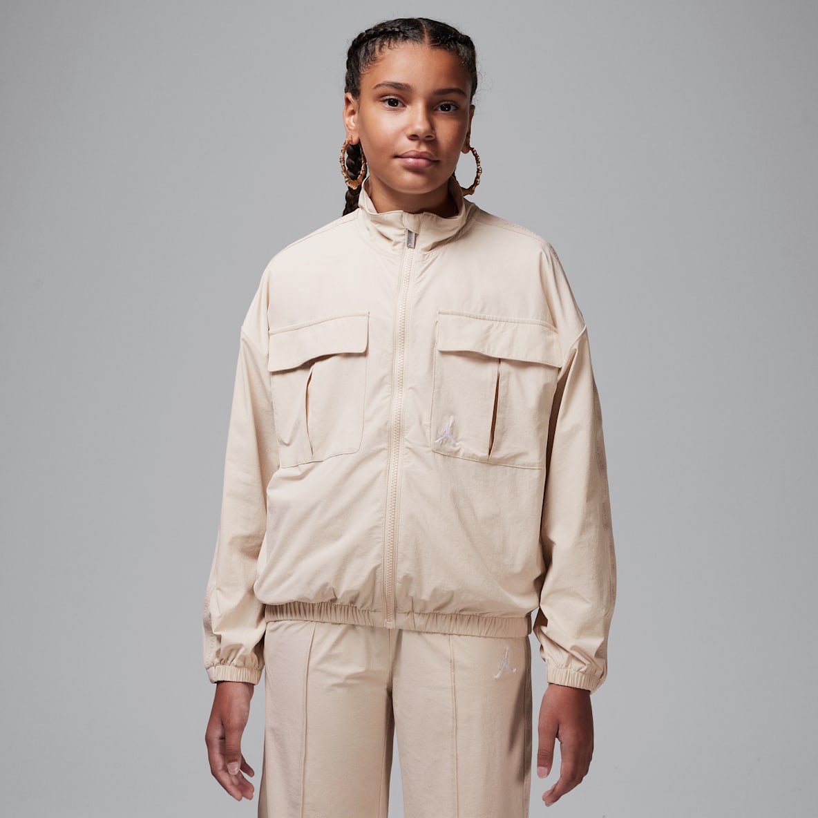 Jordan Big Kids' Jumpman Woven Taping Jacket