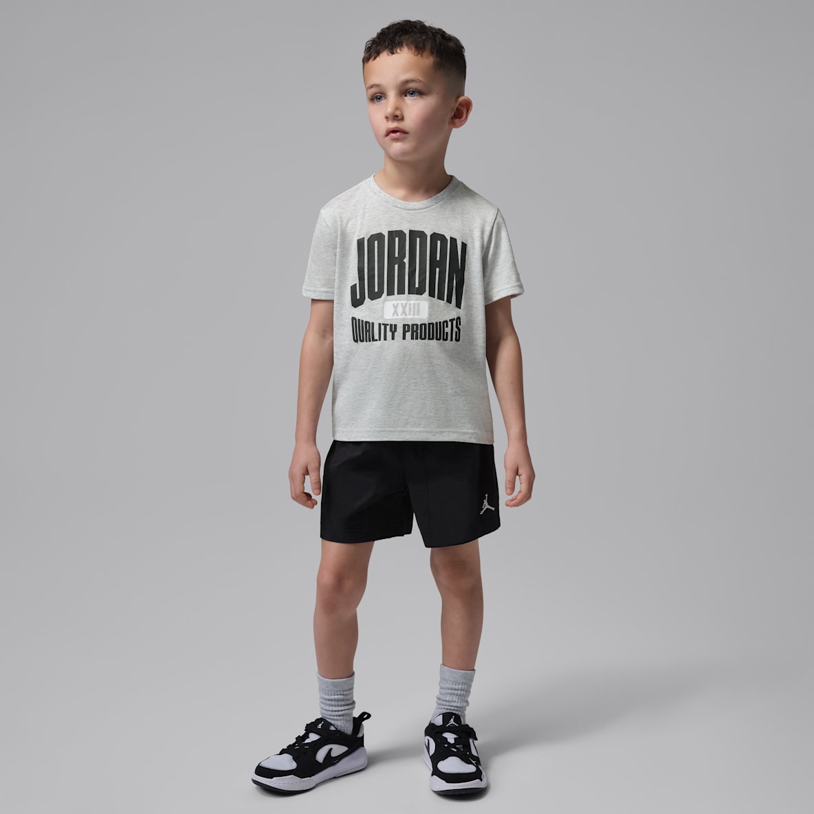 조던 베이비 퀄리티 프로덕츠 투피스 우븐 쇼츠 세트