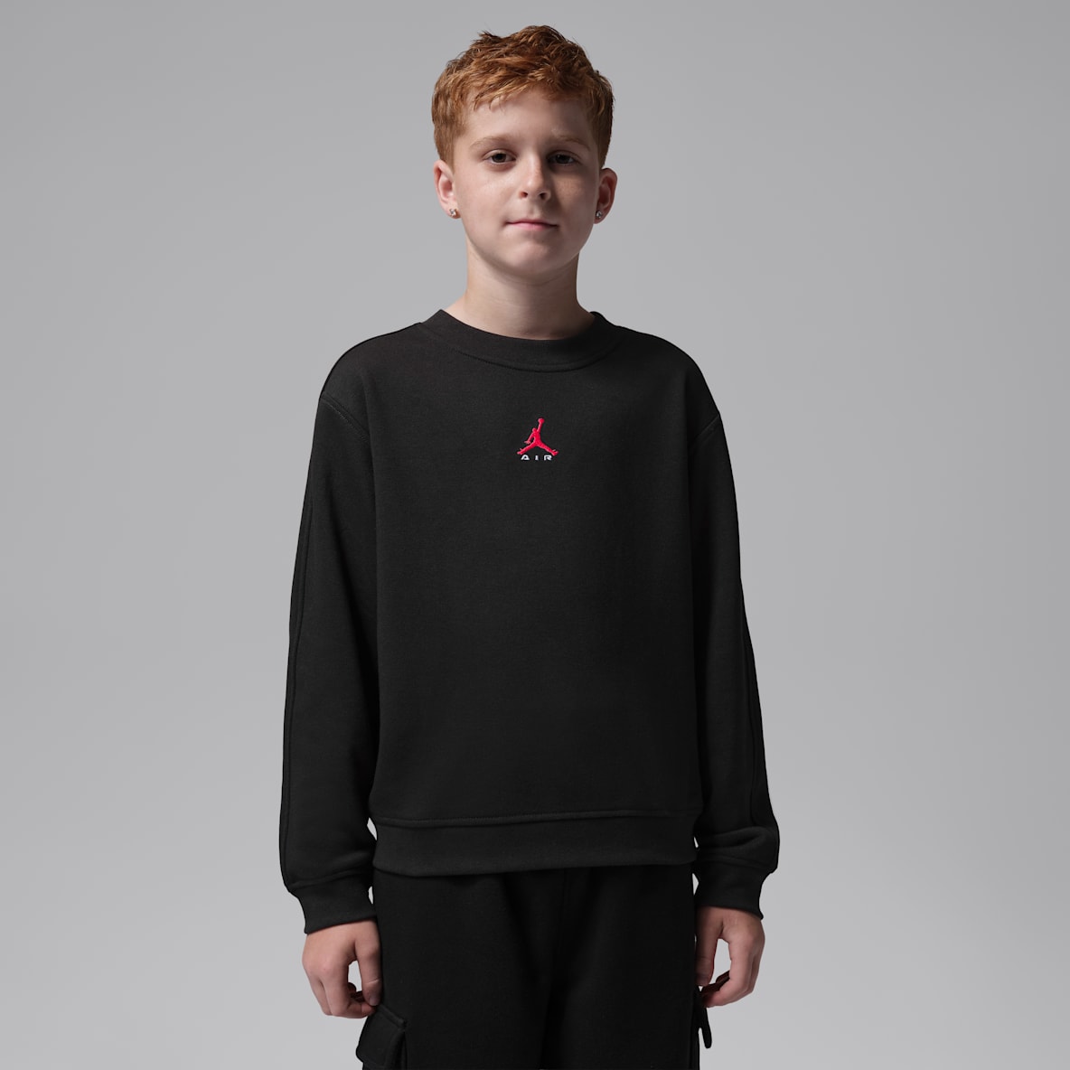 Jordan Big Kids' Brooklyn French Terry Crew