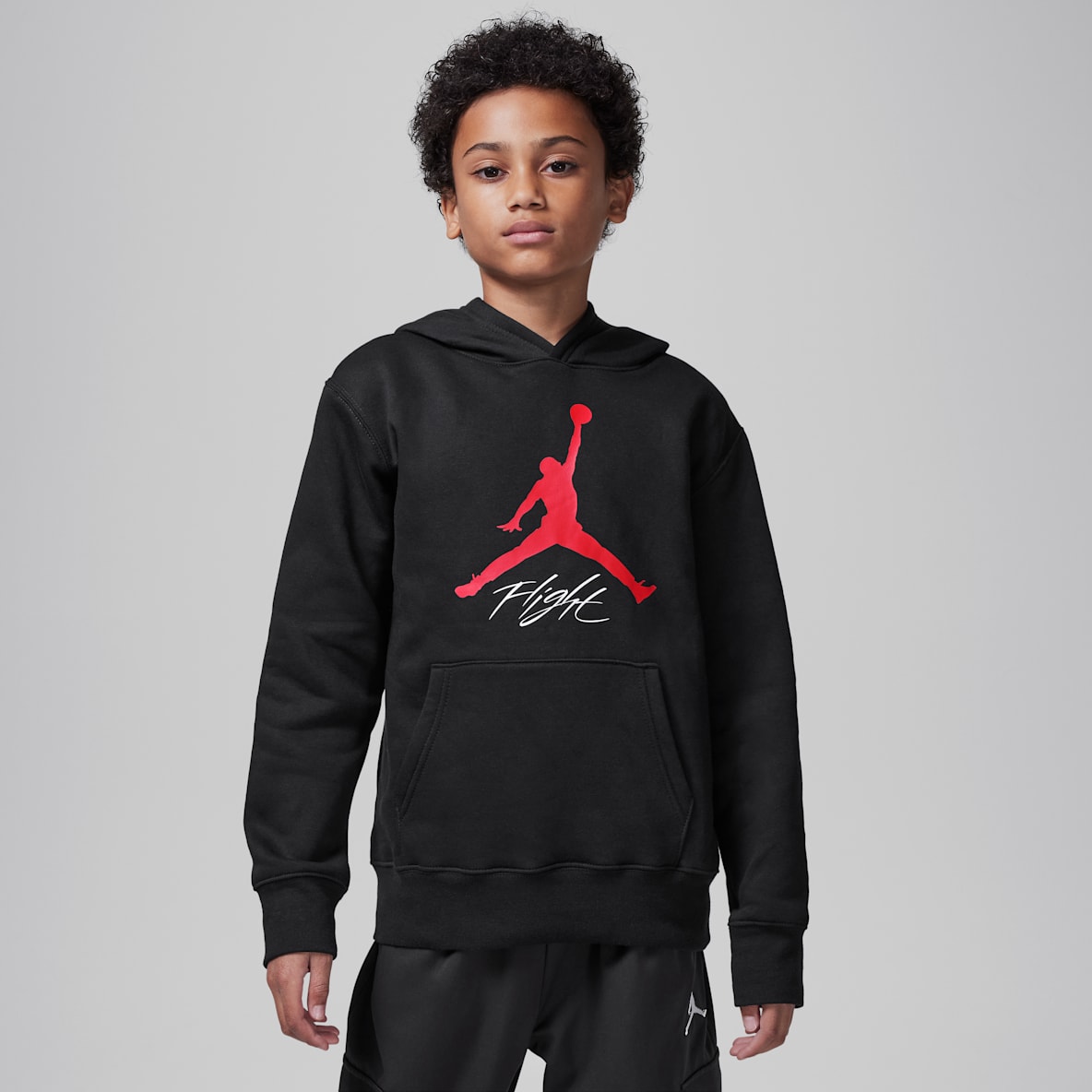 Jordan Sudadera sin cierre Jumpman Baseline para niños talla grande