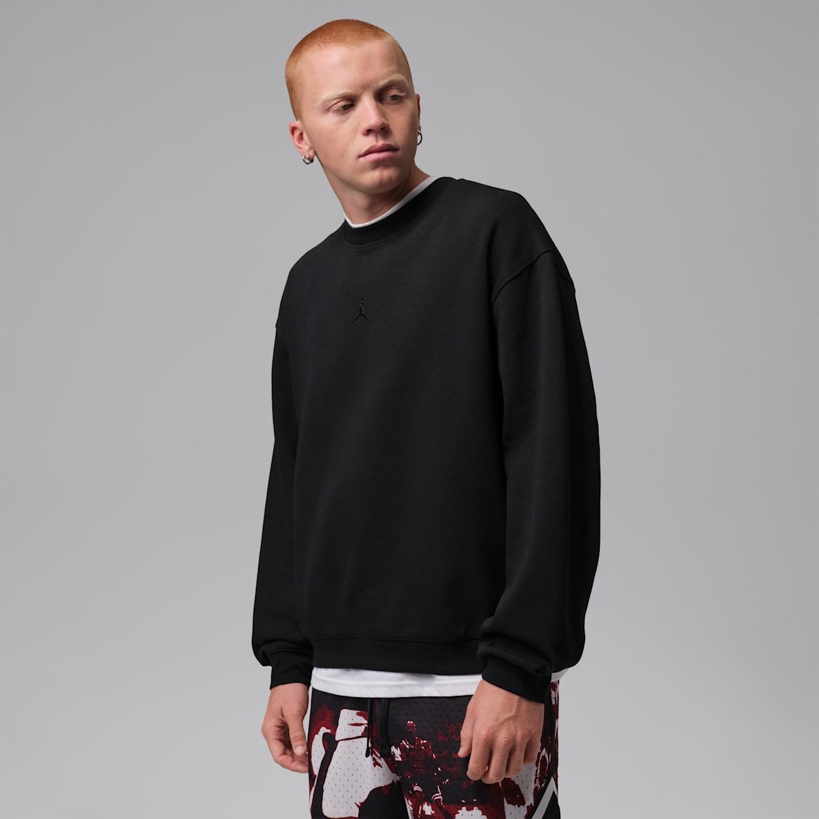 Jordan Sport Hoop Fleece Dri-FIT sweatshirt med rund hals til herre