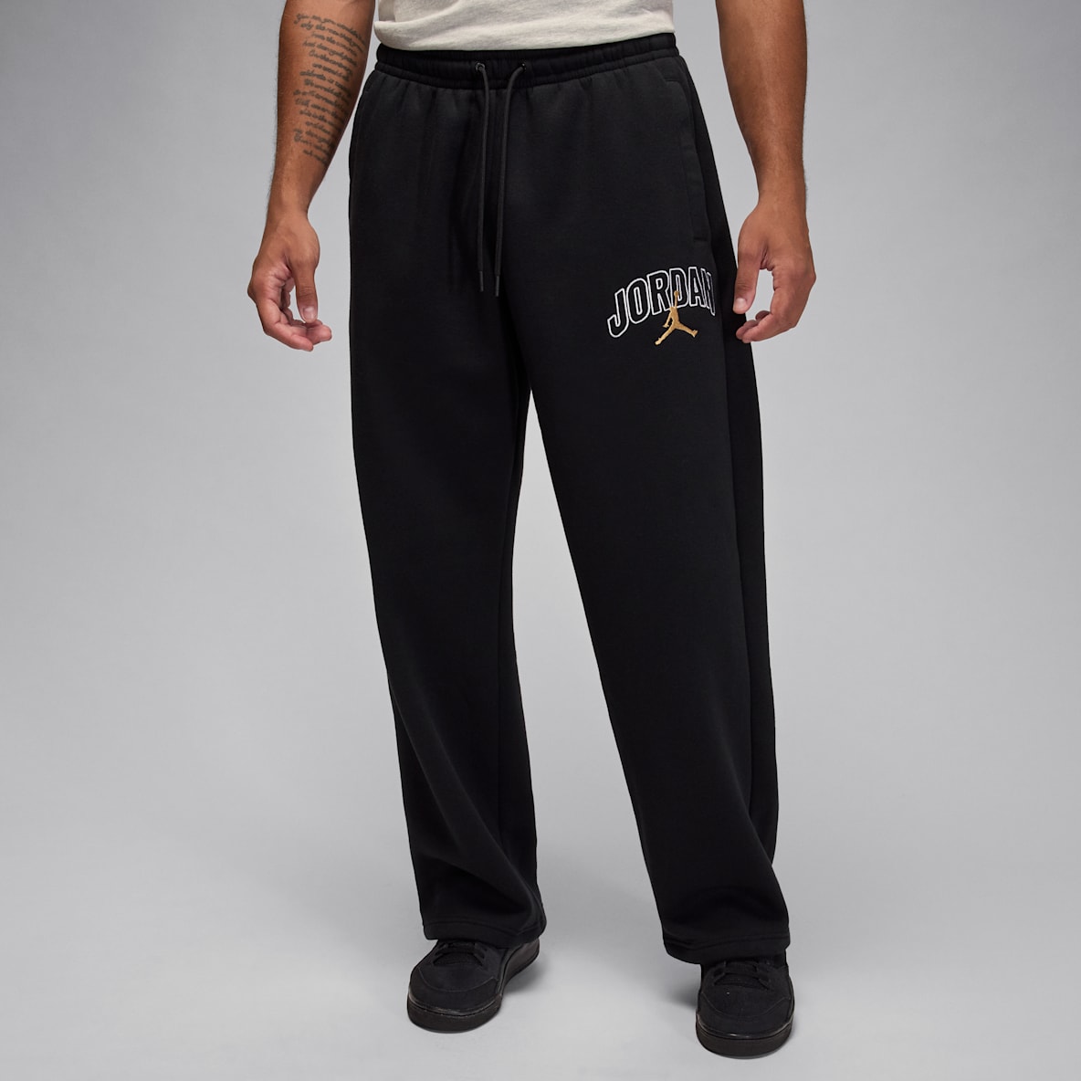 Jordan Brooklyn Fleece Jordan Brooklyn Fleece Oversize-Hose mit offenem Saum (Herren)
