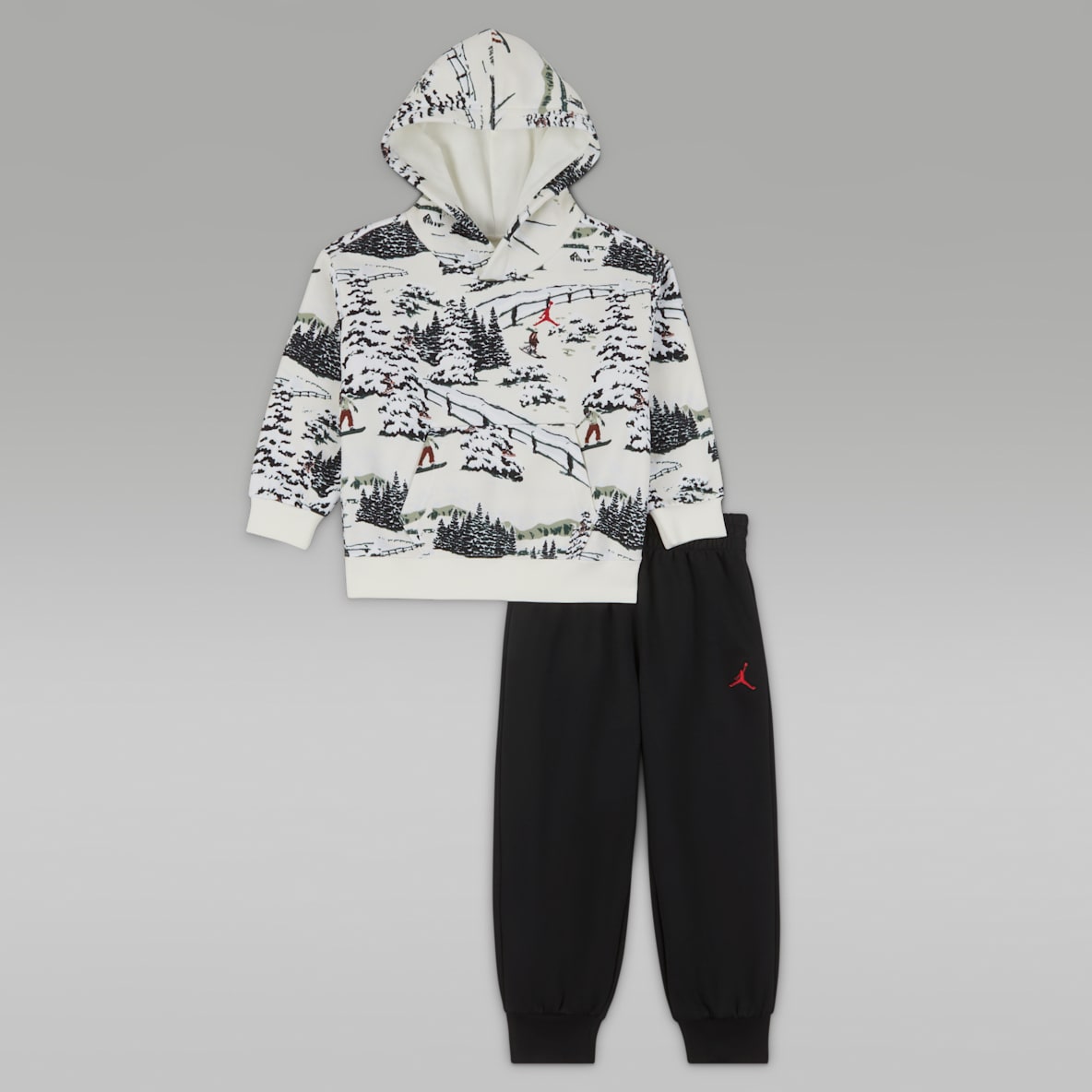 Jordan Brooklyn Fleece Conjunto de 2 piezas festivo infantil