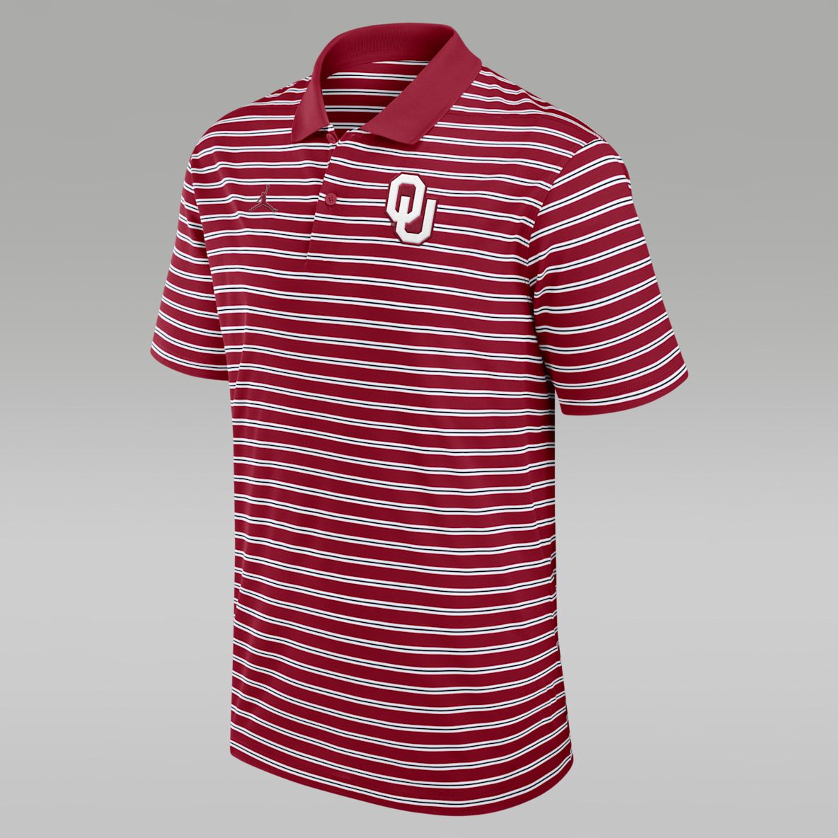 Oklahoma Sooners Primetime Victory Striped Oklahoma Sooners Primetime Victory Striped Men's Jordan Dri-FIT College Polo