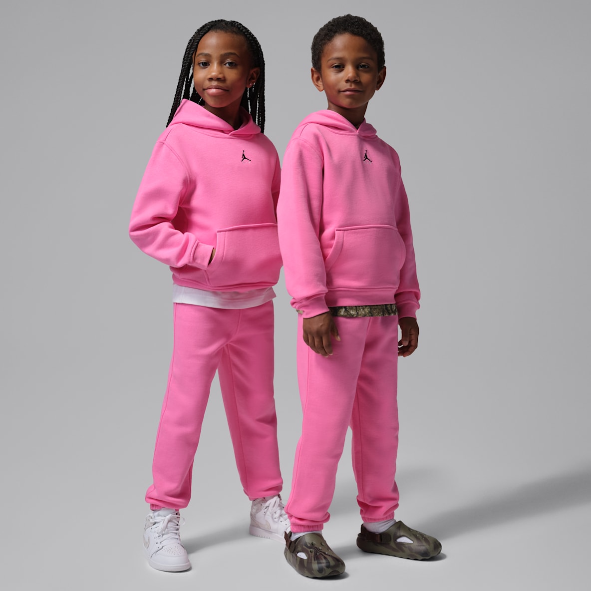 Jordan Brooklyn Fleece Conjunto de dos piezas con sudadera con capucha - Niño/a pequeño/a