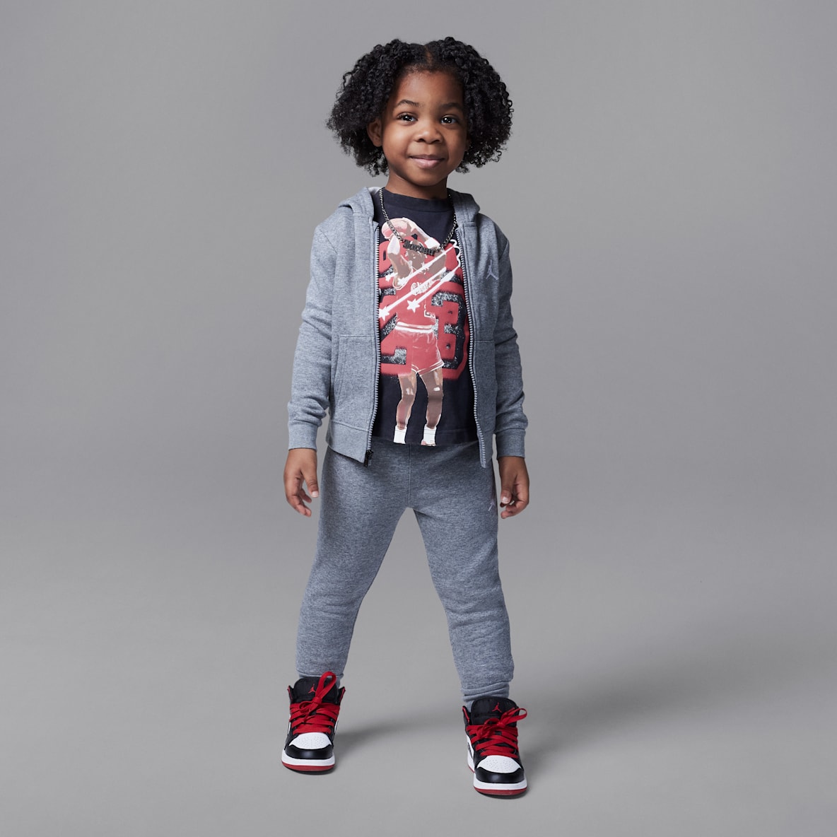 Jordan Brooklyn Fleece Jordan Brooklyn Fleece Toddler 2-Piece Full-Zip Hoodie Set