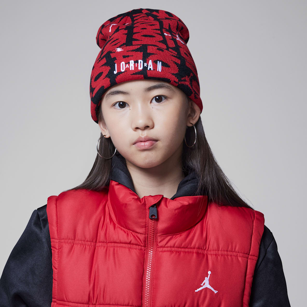 Jordan Big Kids' 2-Piece Beanie Set