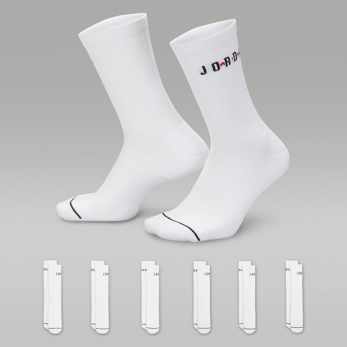 Jordan Everyday Jordan Everyday Crew Socks (6 Pairs)