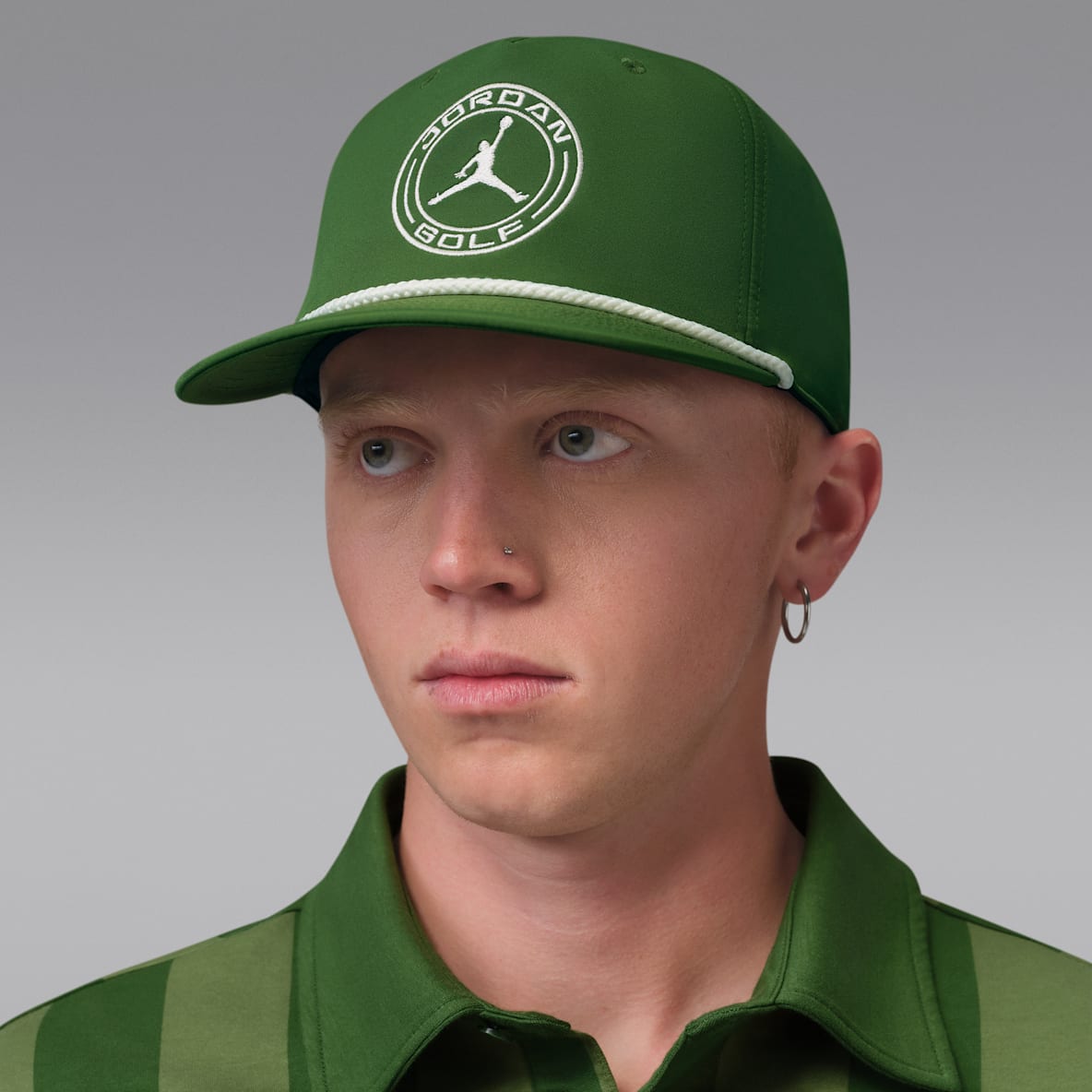 Jordan Pro Structured Dri-FIT Flat-Brim Golf Hat