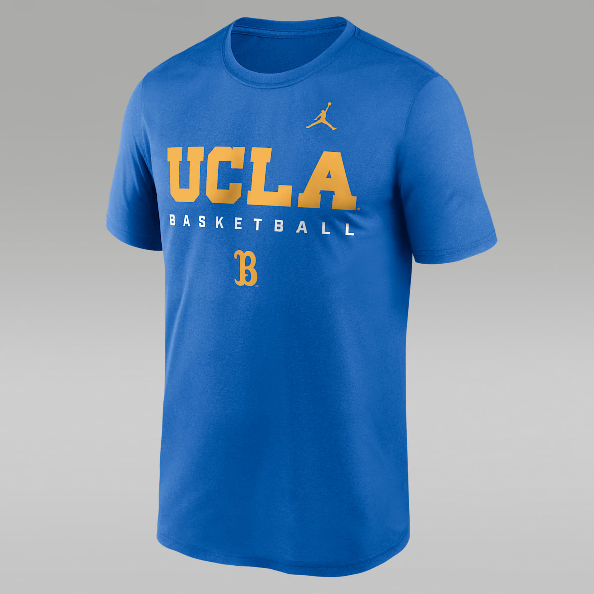 UCLA Courtside Basketball Legend Playera universitaria marca Jordan Dri-FIT para hombre