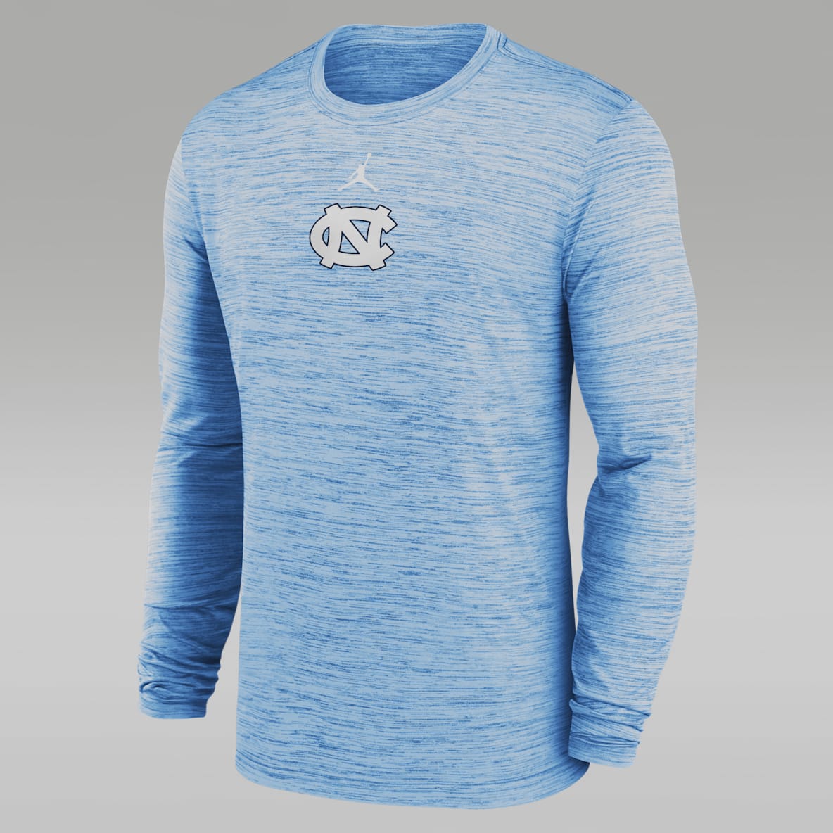 North Carolina Sideline Velocity North Carolina Sideline Velocity Men's Jordan Brand Dri-FIT College Long-Sleeve T-Shirt