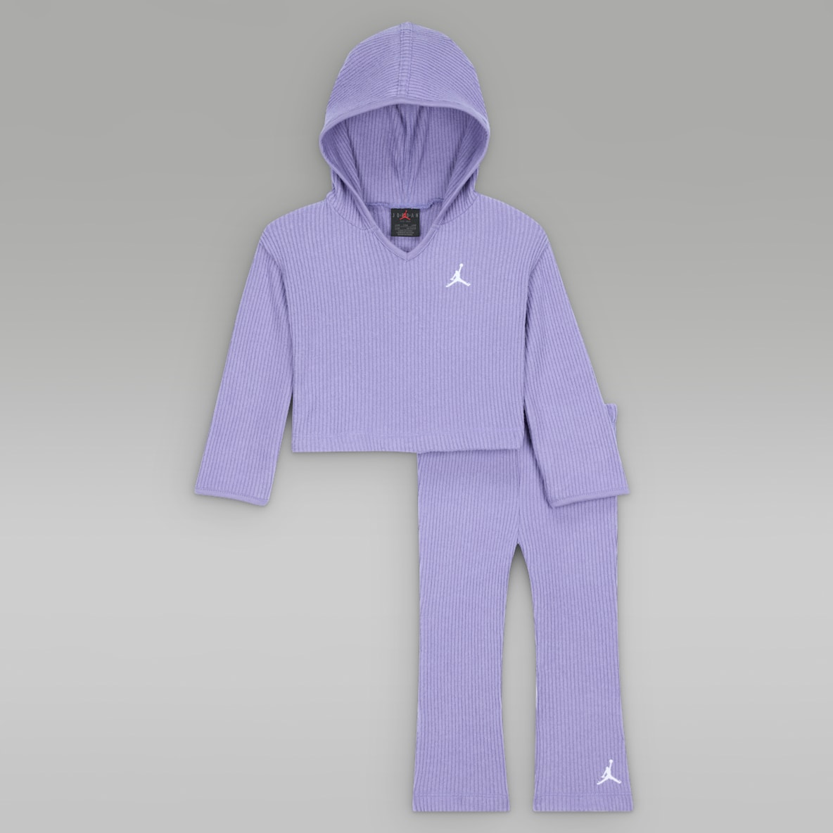 Jordan Jordan Baby (12-24M) Heir To The Crown 2-Piece Ribbed Pullover Set
