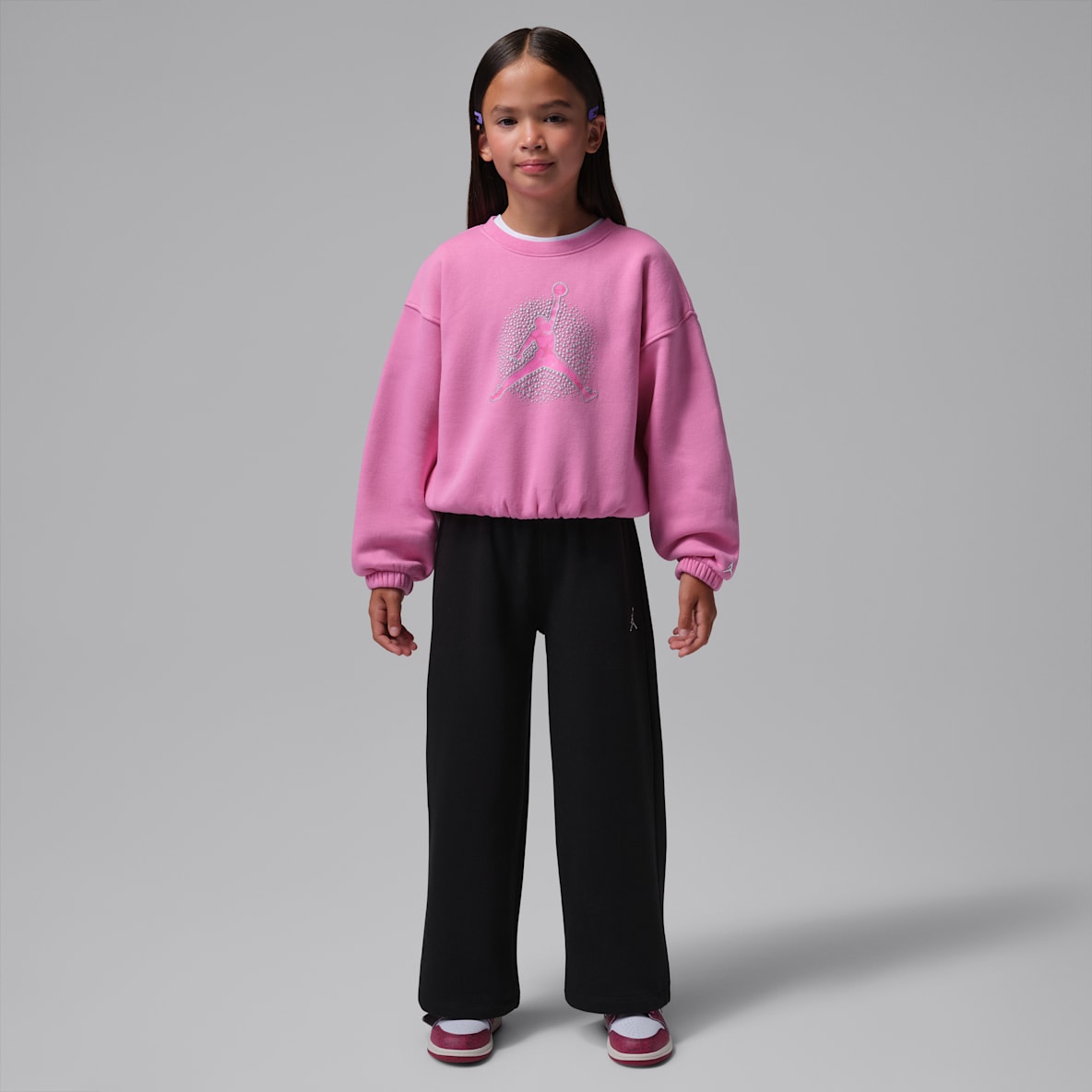 Jordan Little Kids' Fierce and Fearless 2-Piece Crew Set