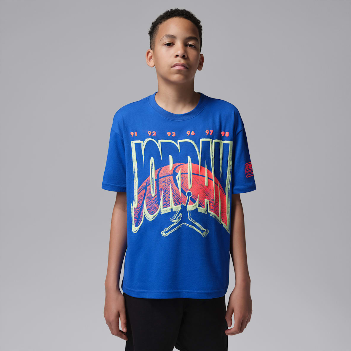 Jordan Big Kids' Ball World T-Shirt