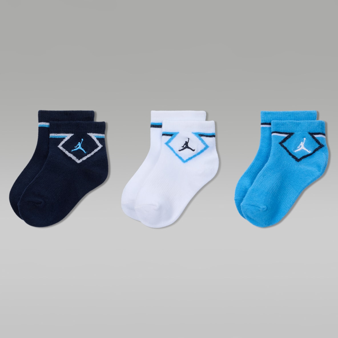 Jordan Infant/Toddler Ankle Socks (3 Pairs)