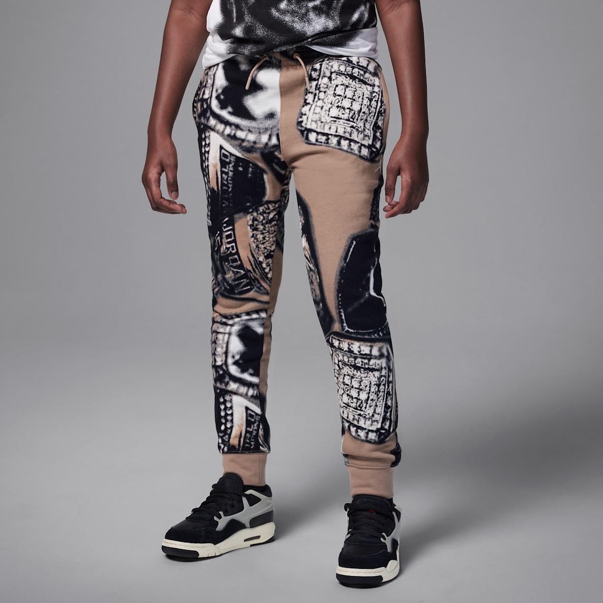 Jordan MVP Jordan MVP Big Kids' Fleece Printed Pants