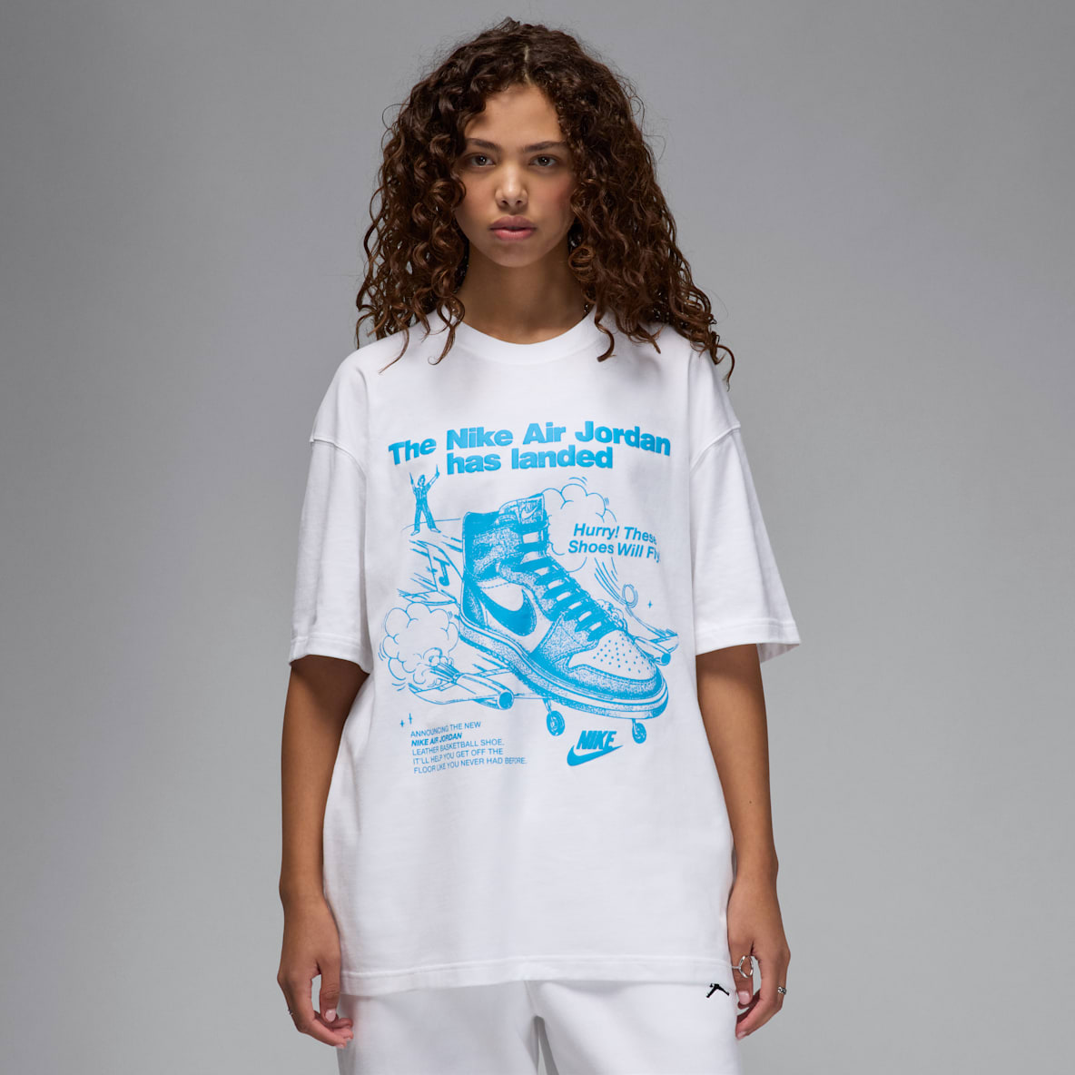 Jordan Jordan Oversize-T-Shirt mit Grafik für Damen