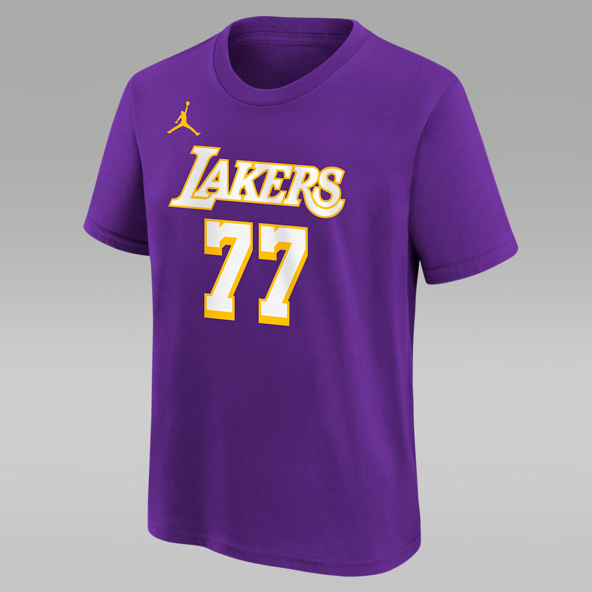 Luka Doncic Los Angeles Lakers Statement Edition Big Kids' NBA T-Shirt