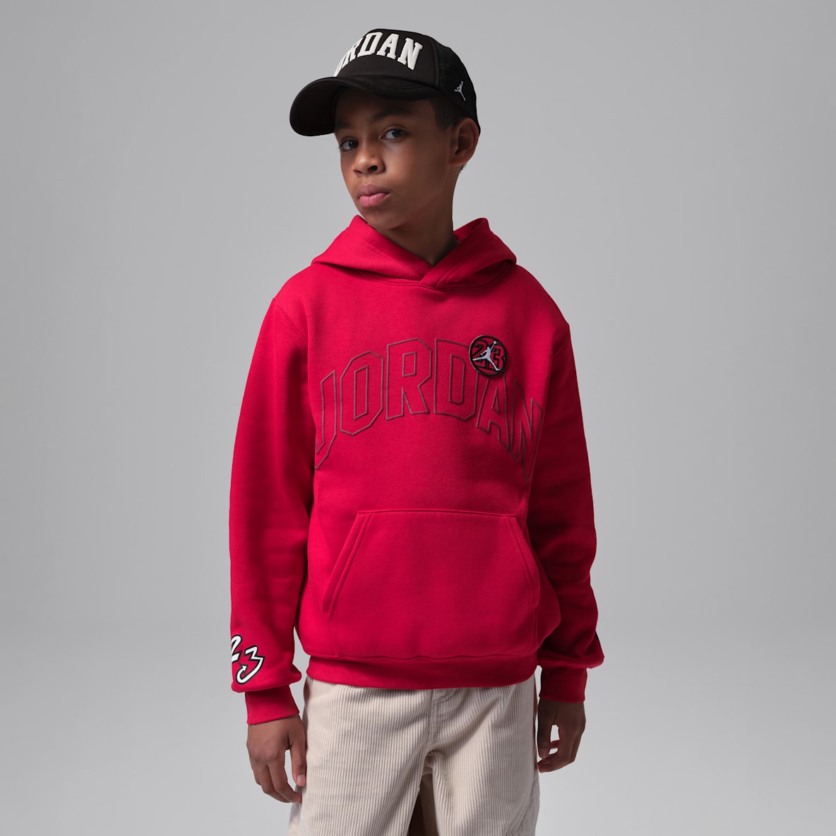 Jordan Big Kids' Dynasty Fleece Pullover Hoodie