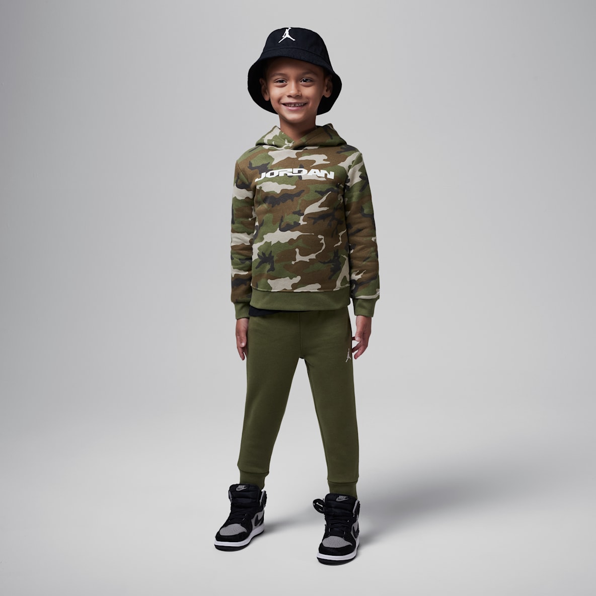 ジョーダン MVP ジョーダン MVP ベビー ツーピース カモ フリース プルオーバー パーカー セットアップ