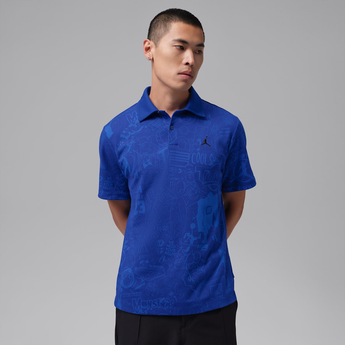 Jordan Dri-FIT Space Jam Men's Printed Golf Polo
