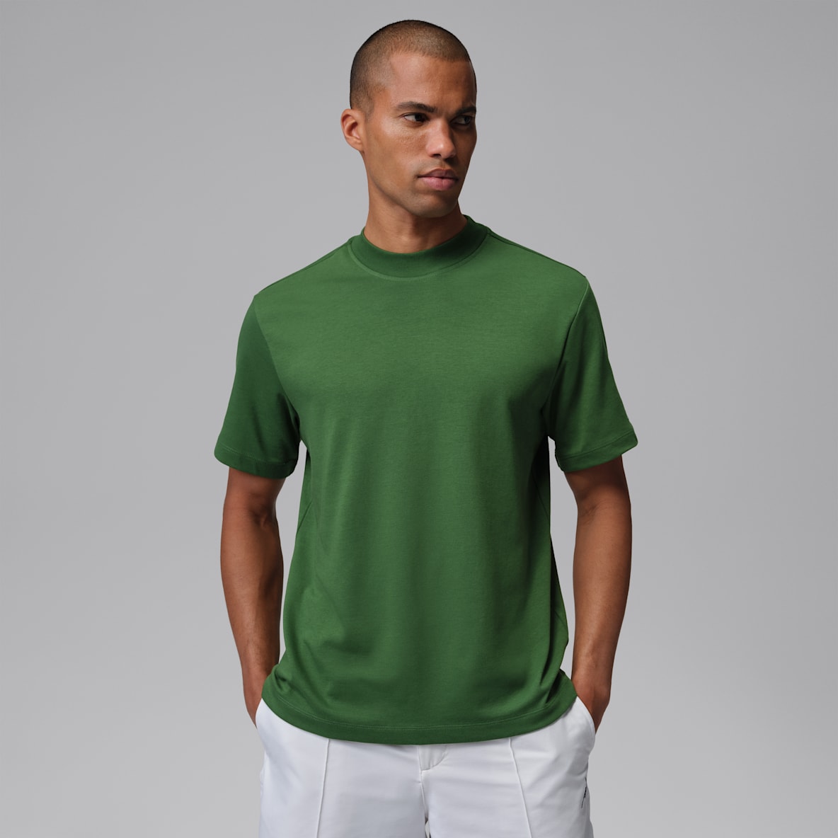 Jordan Sport Men's Dri-FIT Mock-Neck Golf Top