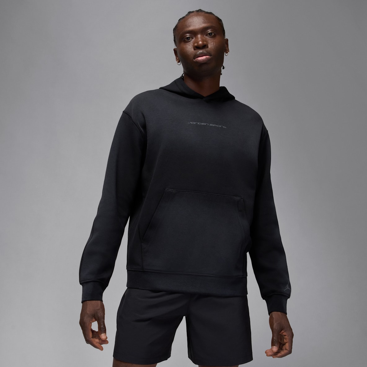 Jordan Sport Hoop Fleece Jordan Sport Hoop Fleece Dri-FIT belebújós, kapucnis férfipulóver