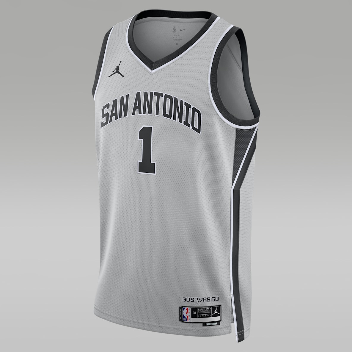 San Antonio Spurs 2025/26 Statement Edition San Antonio Spurs 2025/26 Statement Edition Men's Nike Dri-FIT NBA Swingman Jersey