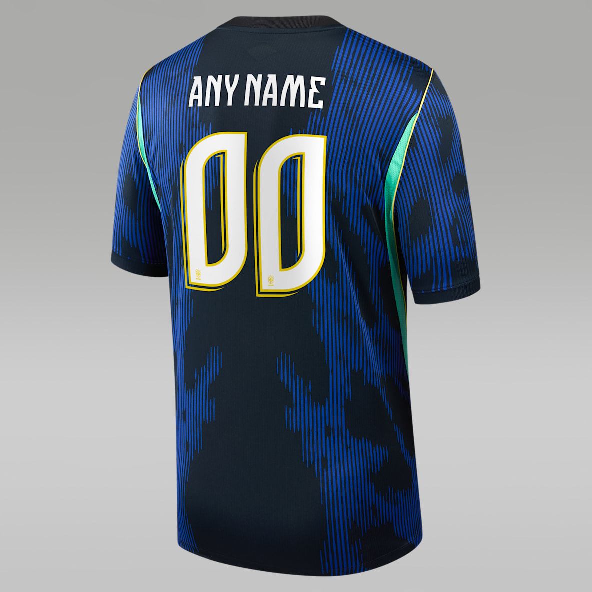 Brazil 2026 Stadium Away Men's Jordan Dri-FIT Soccer Replica Custom Jersey By You