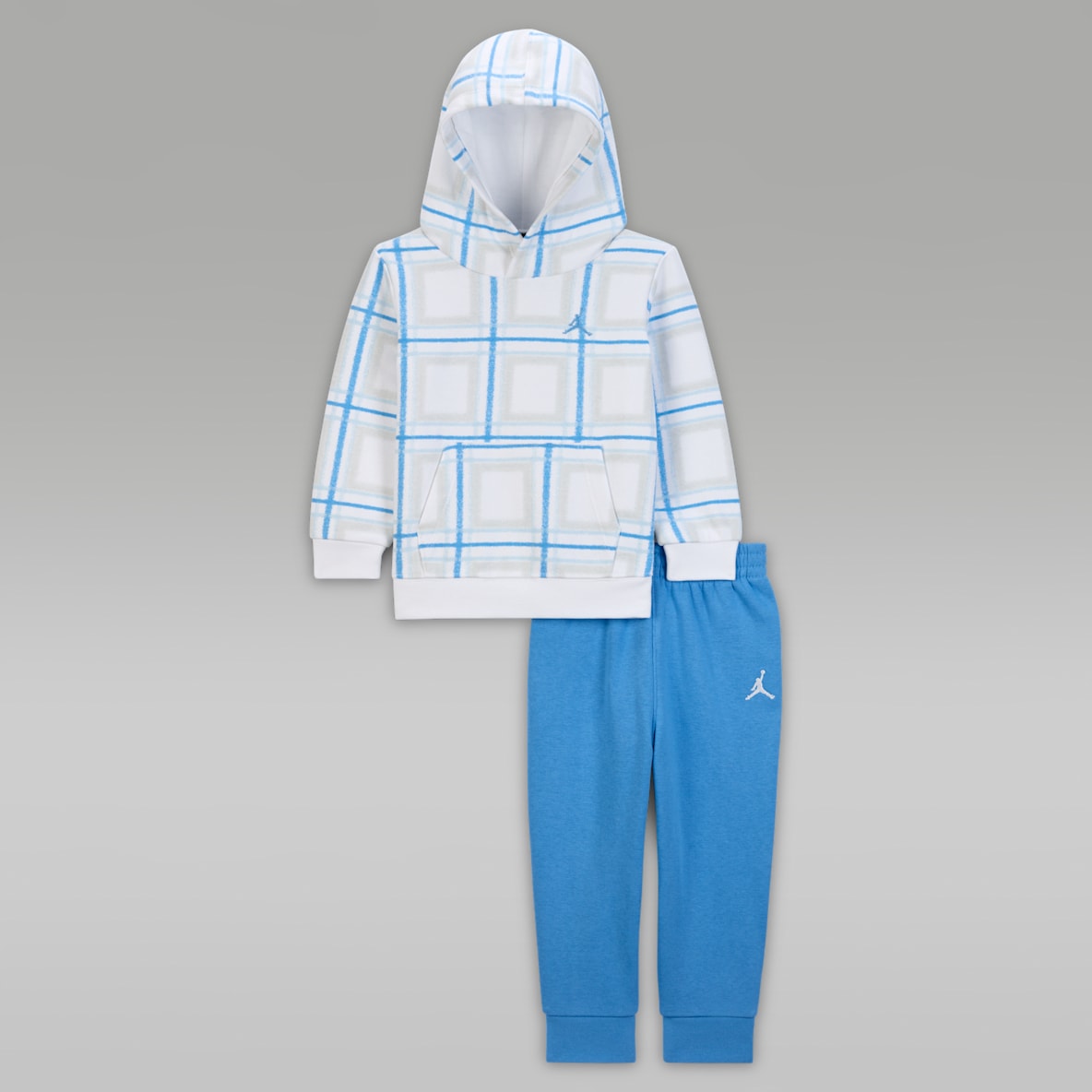 Jordan Brooklyn Essentials Jordan Brooklyn Essentials Conjunto de sudadera con gorro sin cierre para los días festivos de 2 piezas para bebé (12 a 24 meses)
