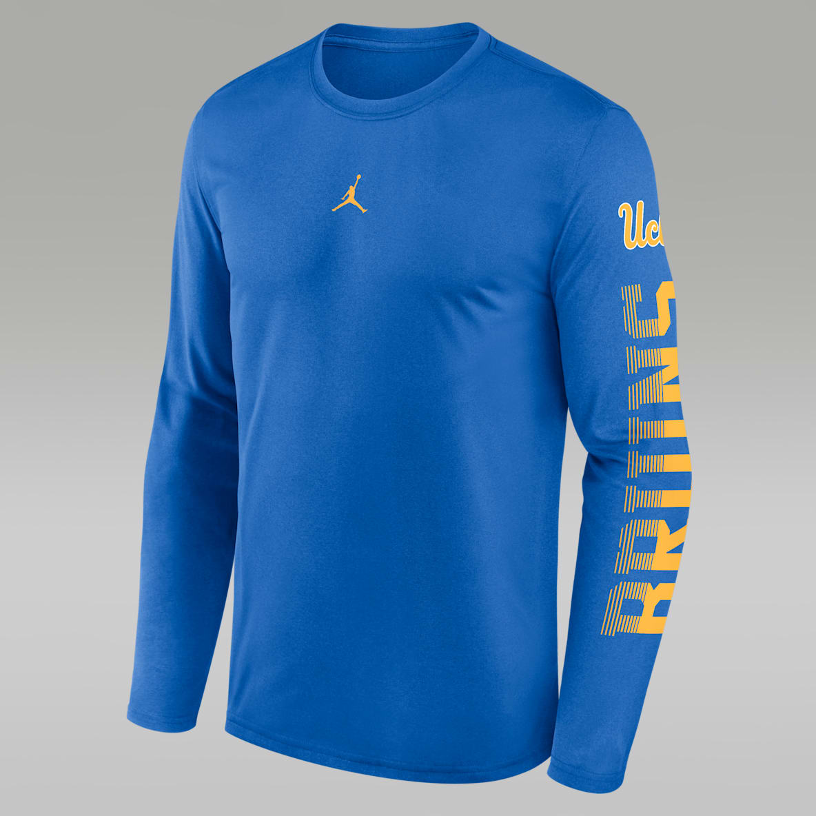 UCLA Primetime Legend Playera de manga larga universitaria marca Jordan Dri-FIT para hombre